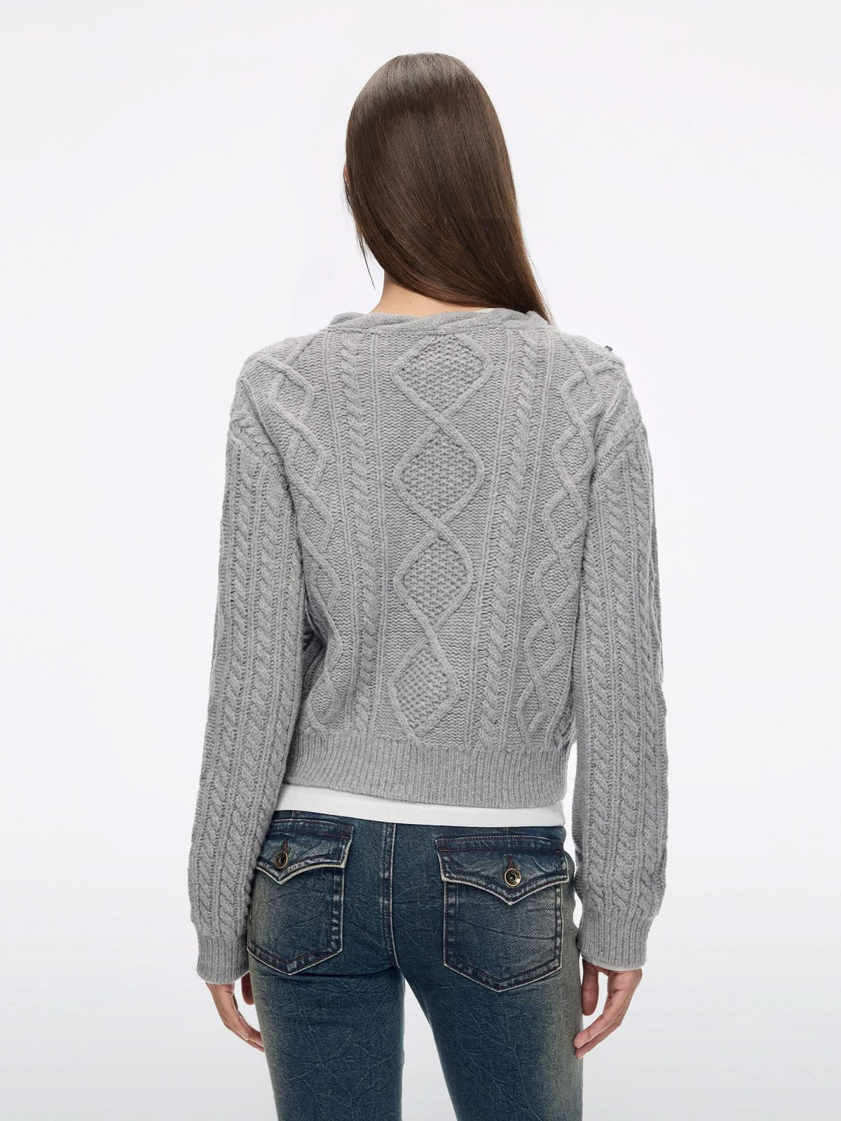 Beaded Knit Cardigan