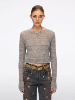 Contrast Striped Knitwear