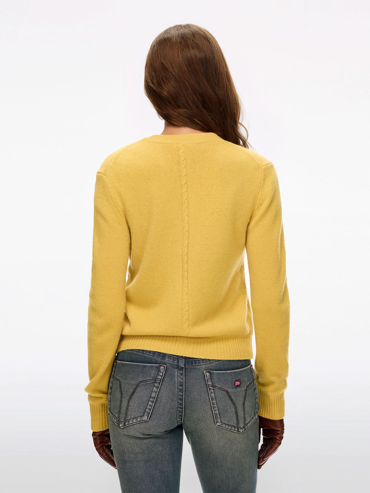 Wool Knit Cardigan