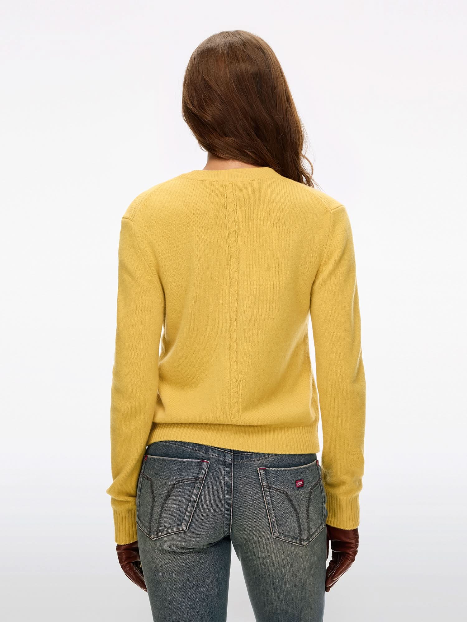 Wool Knit Cardigan