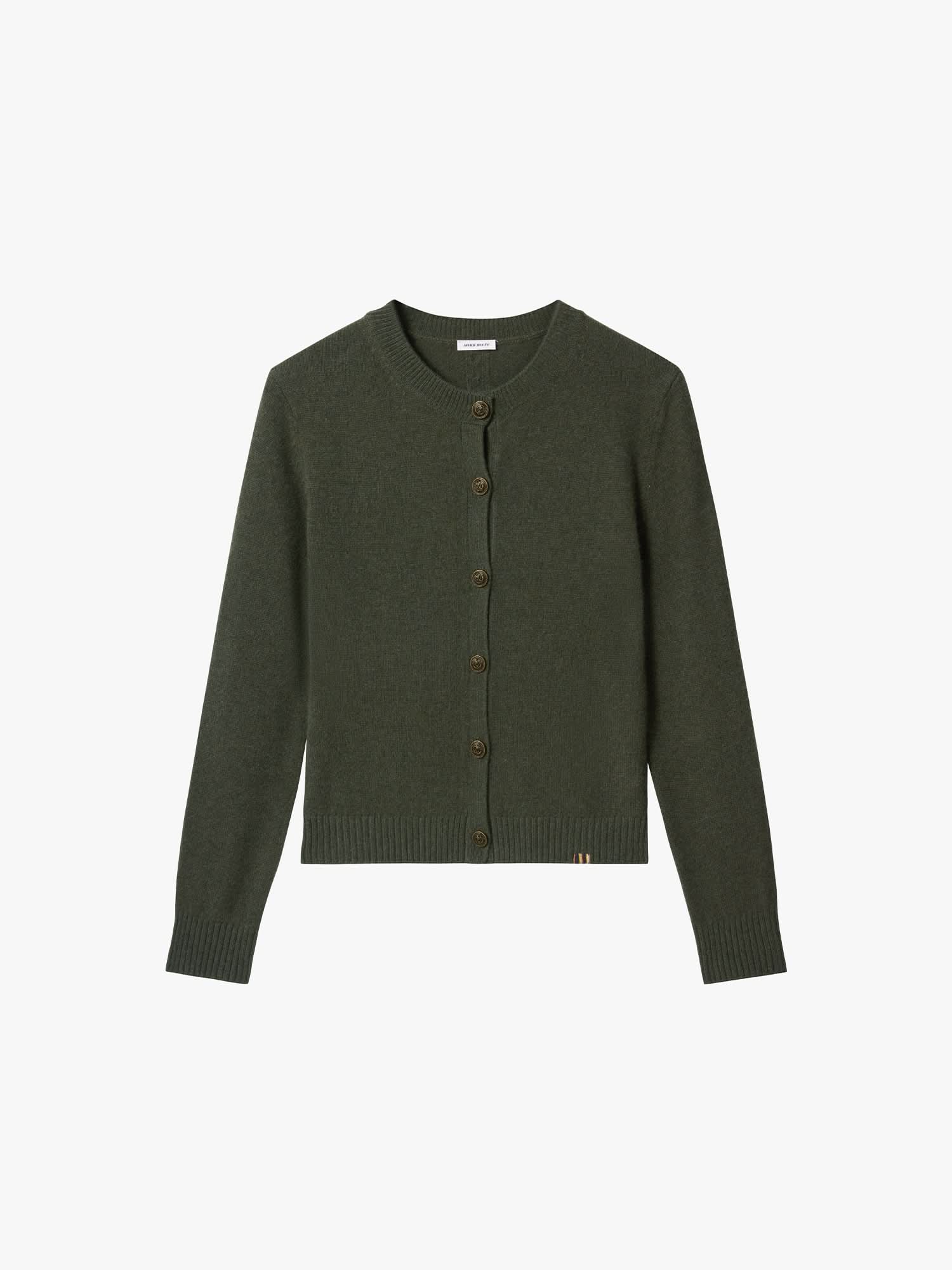 Wool Knit Cardigan