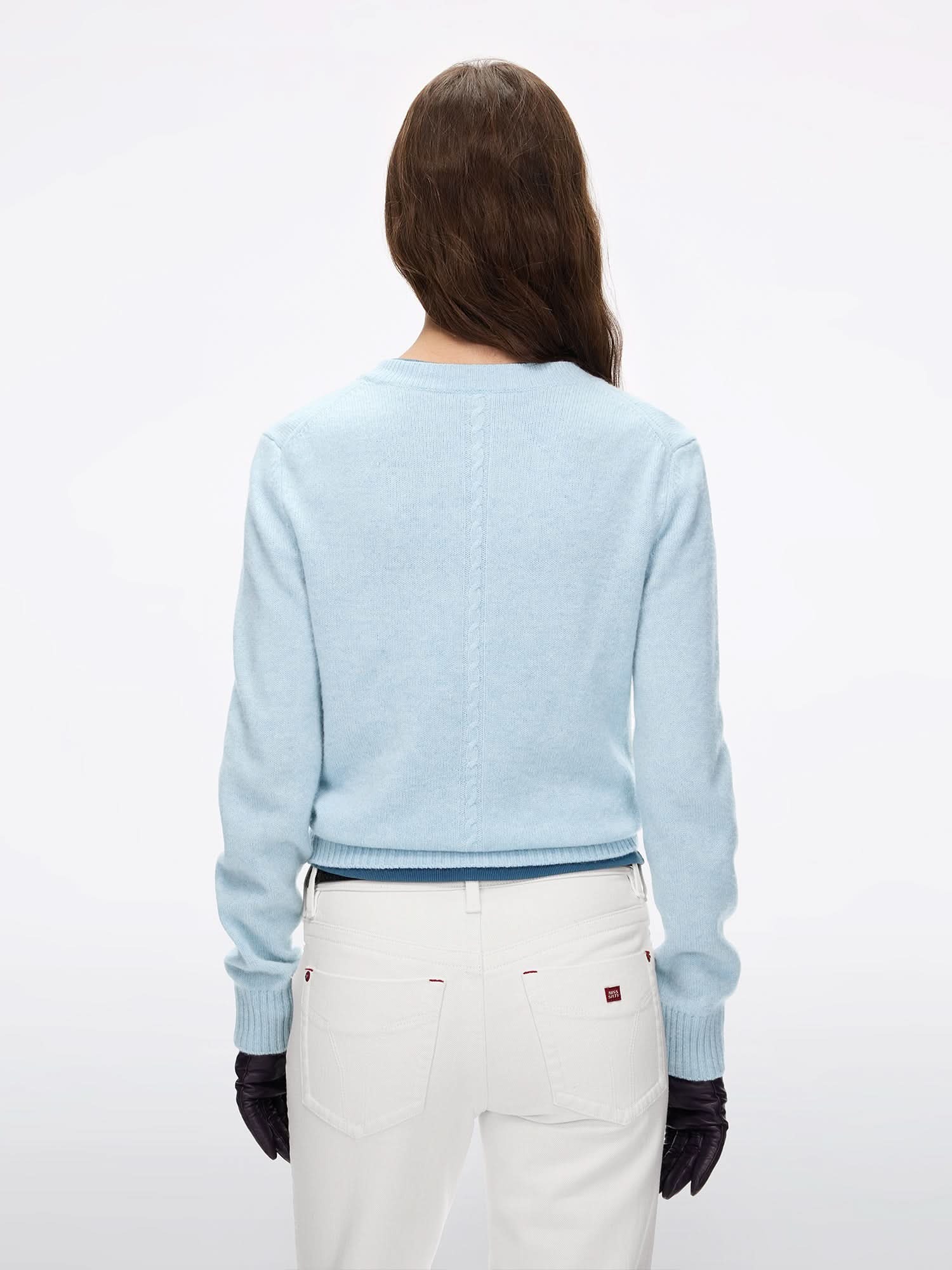 Wool Knit Cardigan