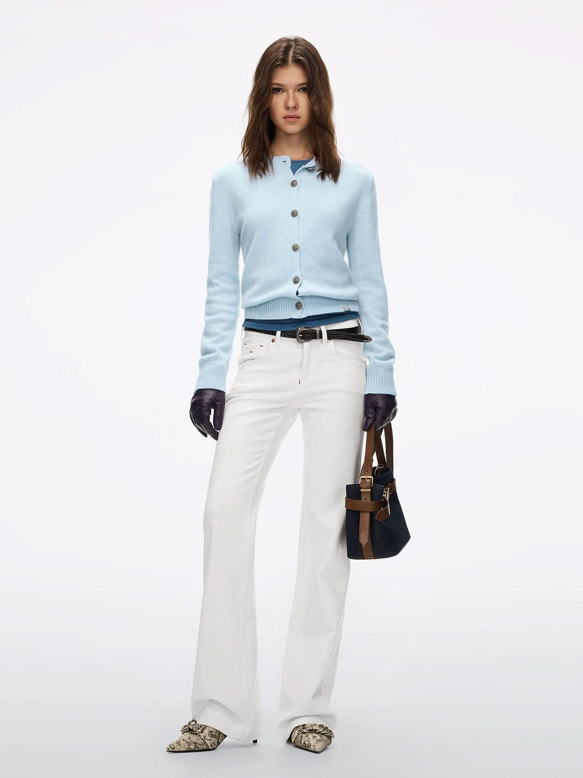 Wool Knit Cardigan