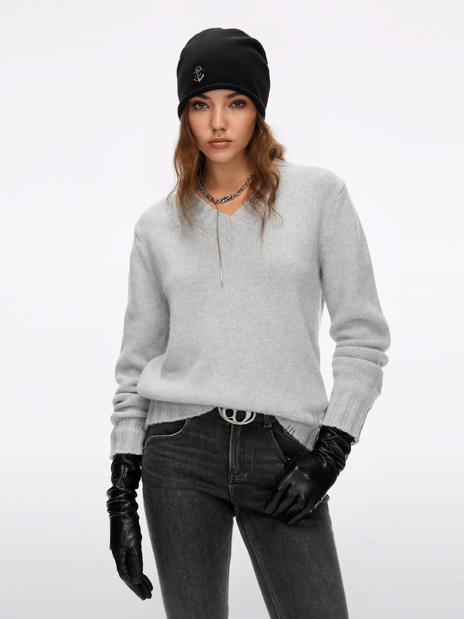 Wool Knit Top
