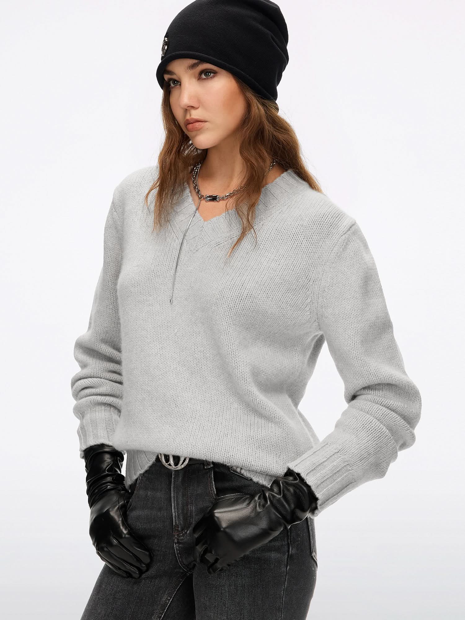 Wool Knit Top