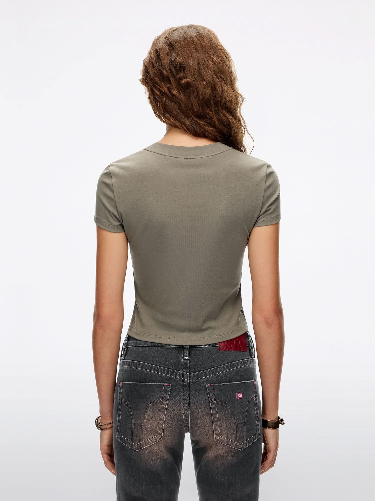 Mermaid-Print T-Shirt