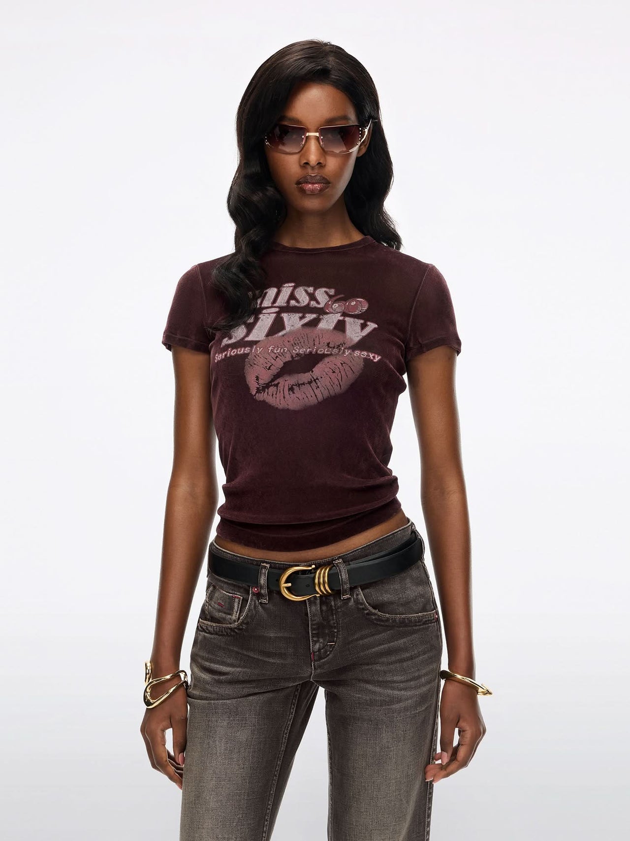 Lip Print Logo T-Shirt