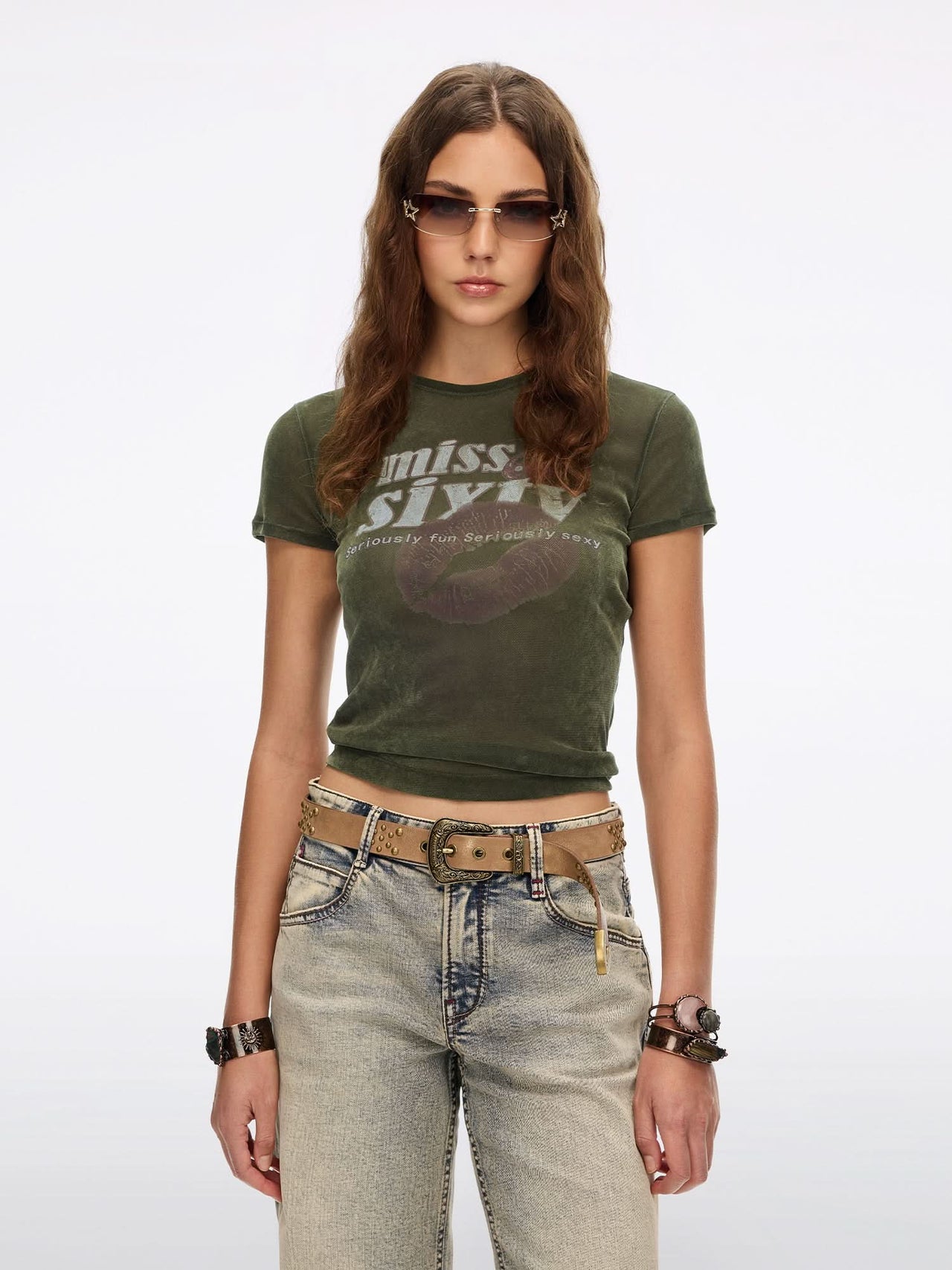 Lip Print Logo T-Shirt