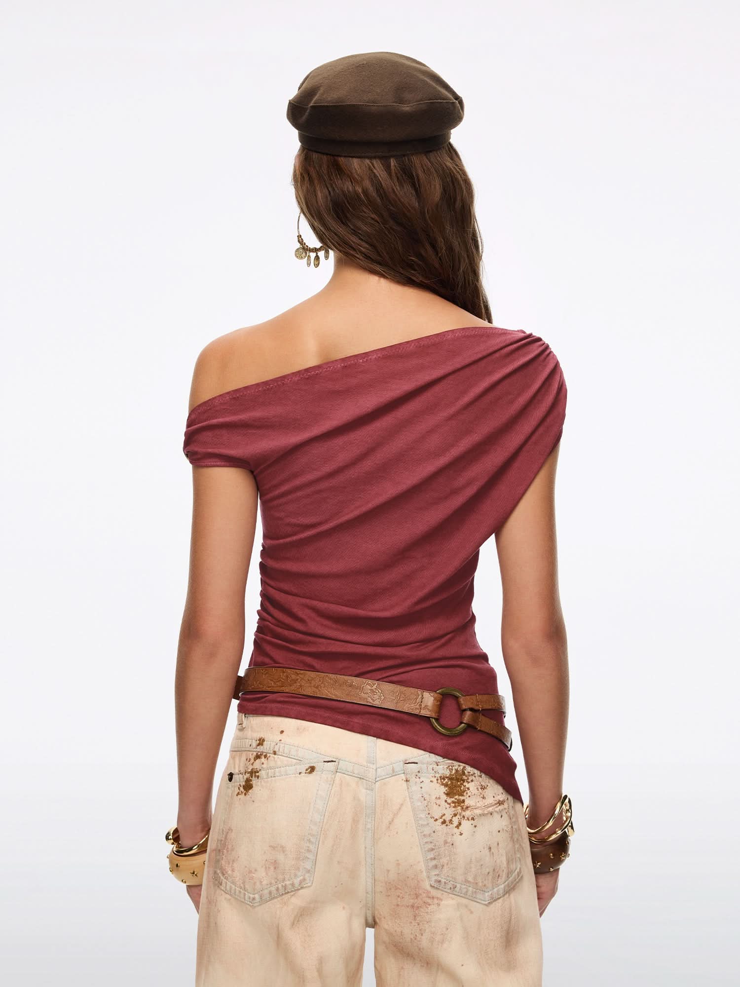 Asymmetric Logo Top
