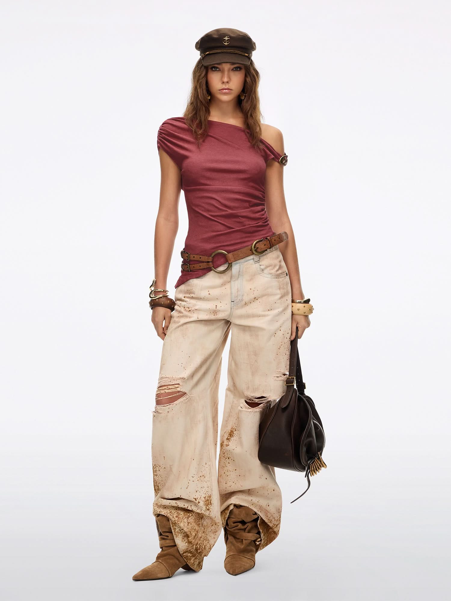 Asymmetric Logo Top
