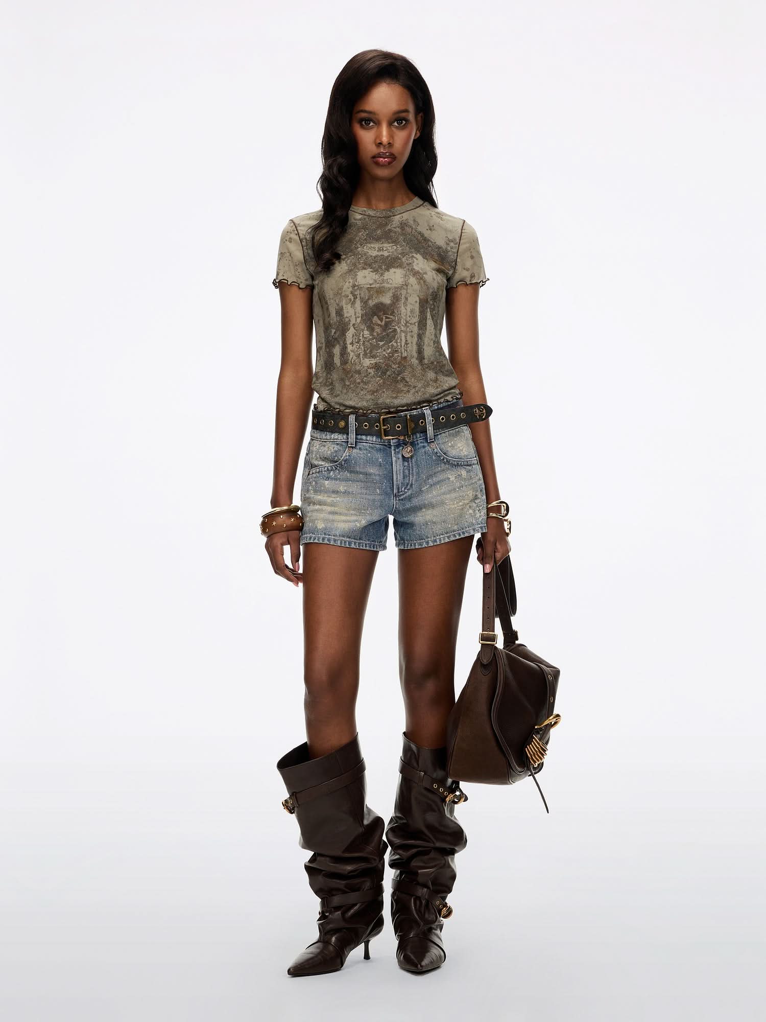 Distressed Graphic T-Shirt