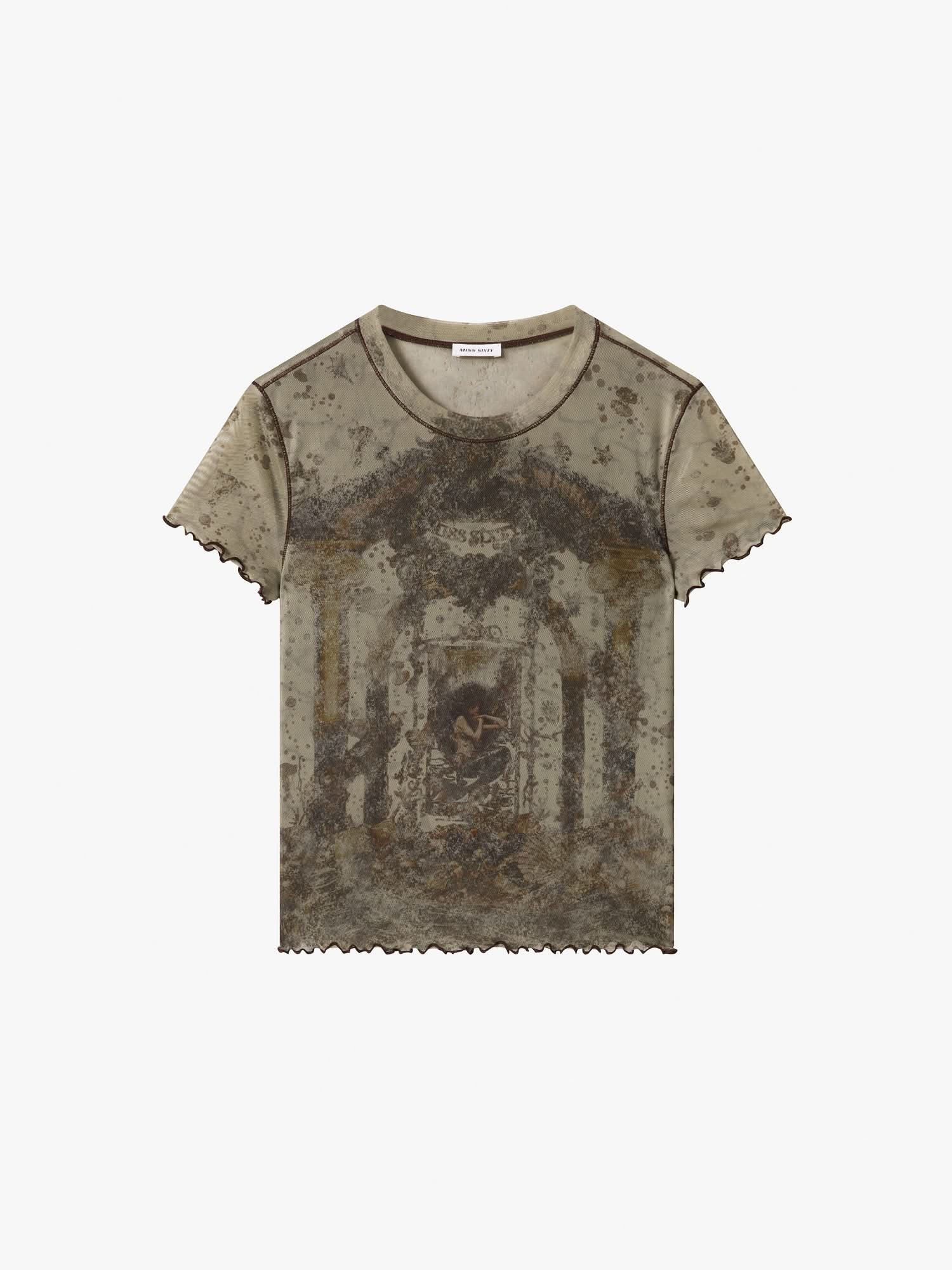 Distressed Graphic T-Shirt