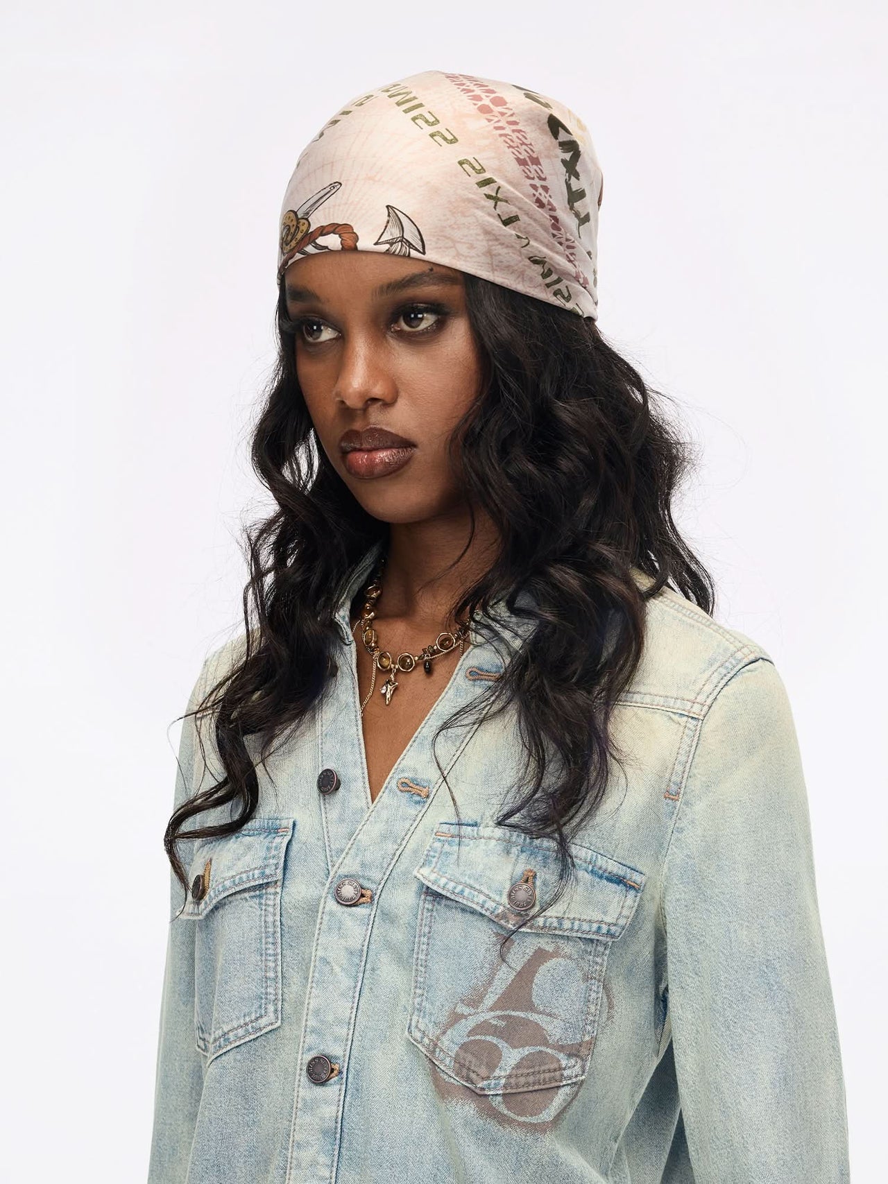Printed Silk Scarf