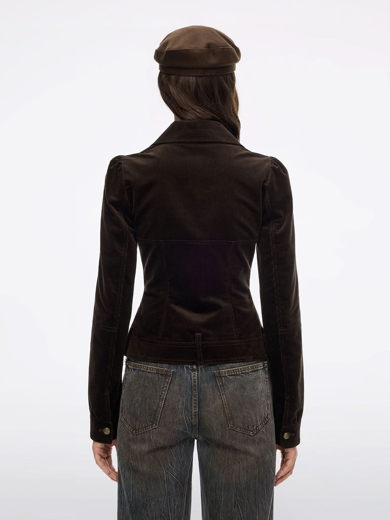Studded Corduroy Jacket