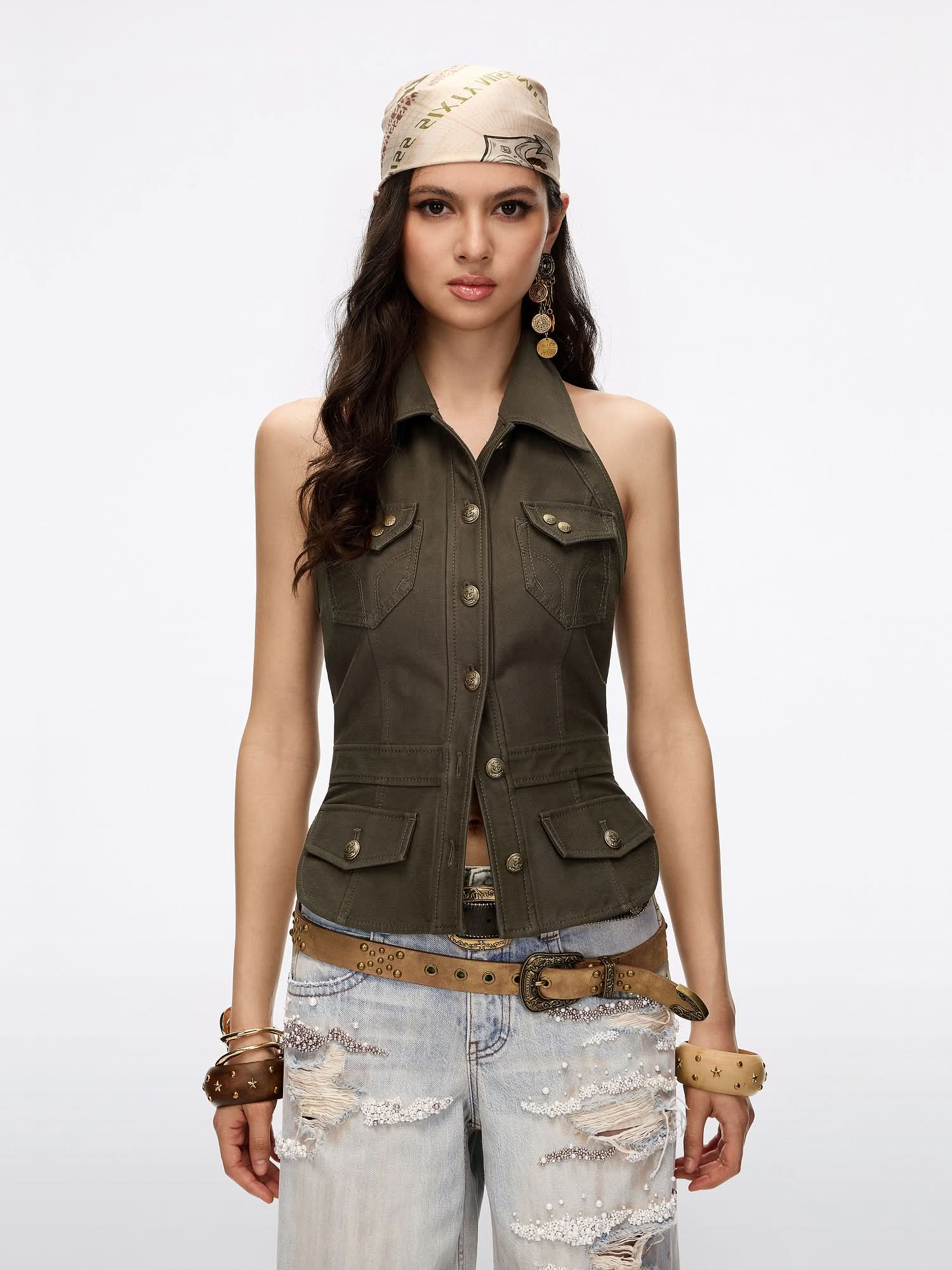 Halter Blouse