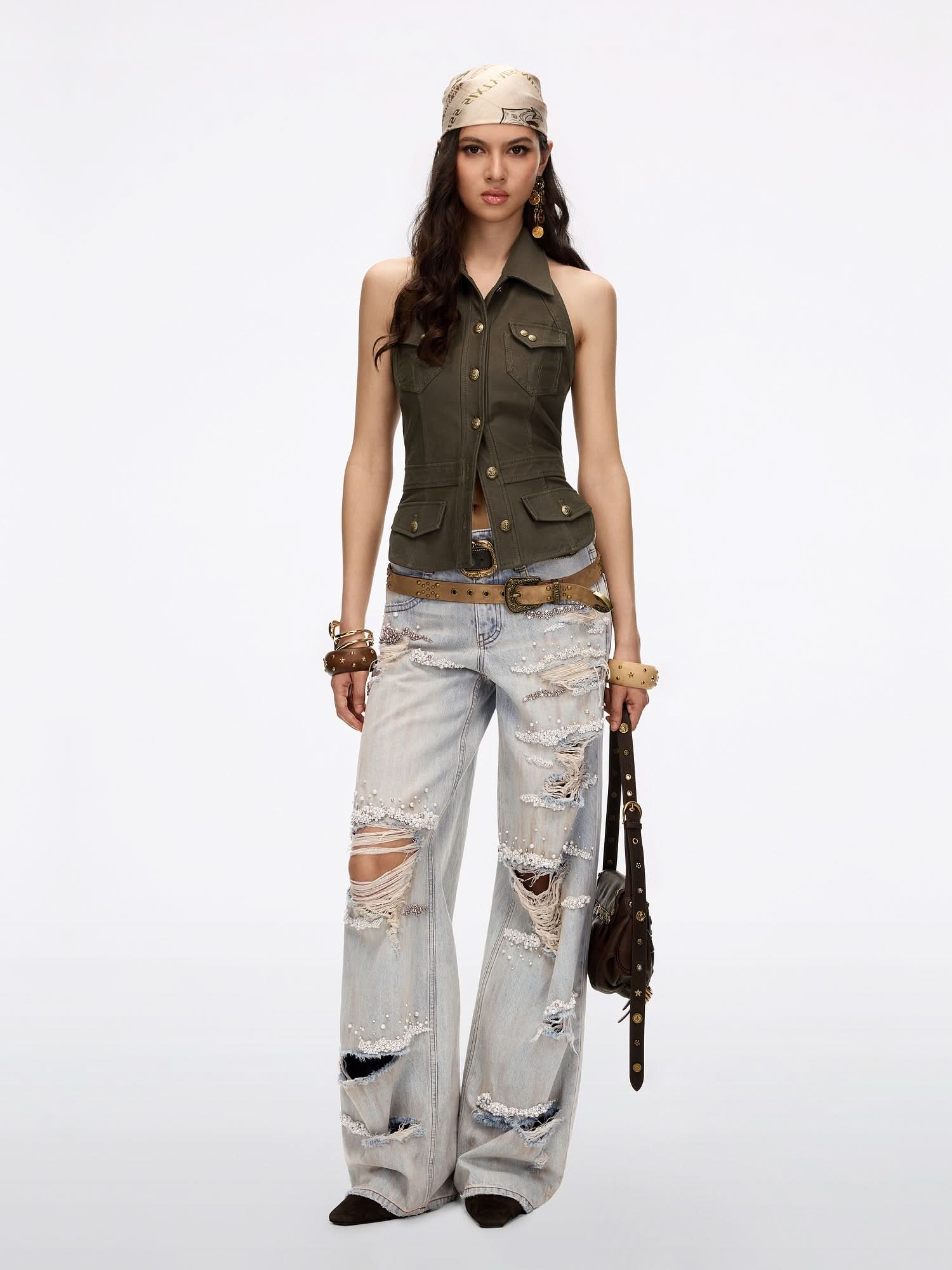 Halter Blouse