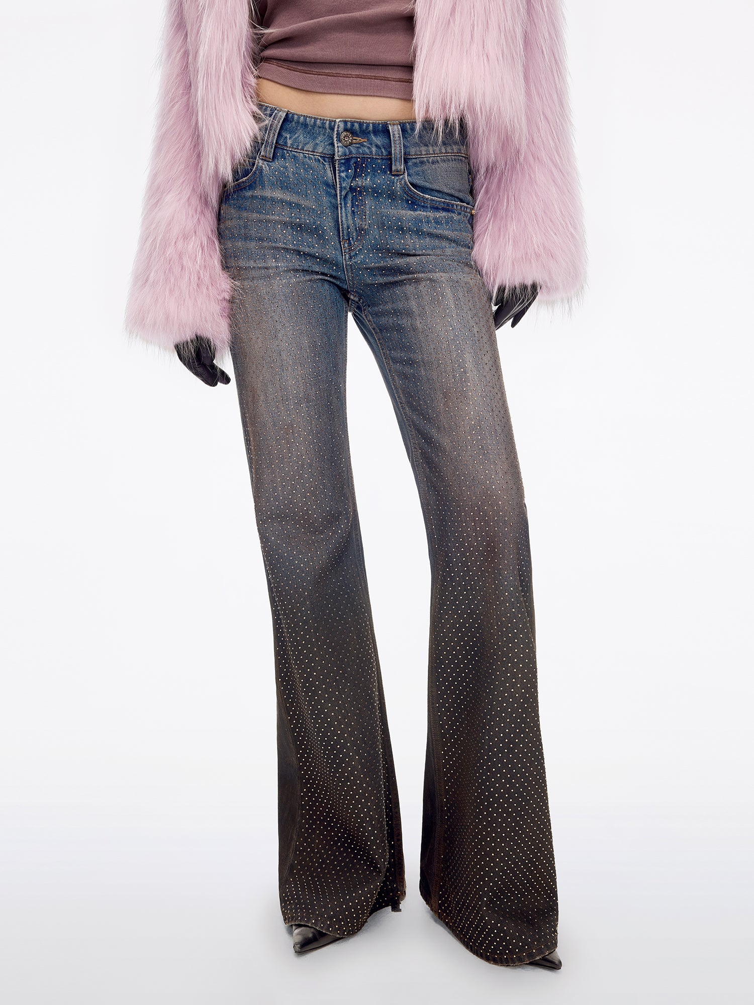 Faded Denim Jumpsuit - MISS SIXTY