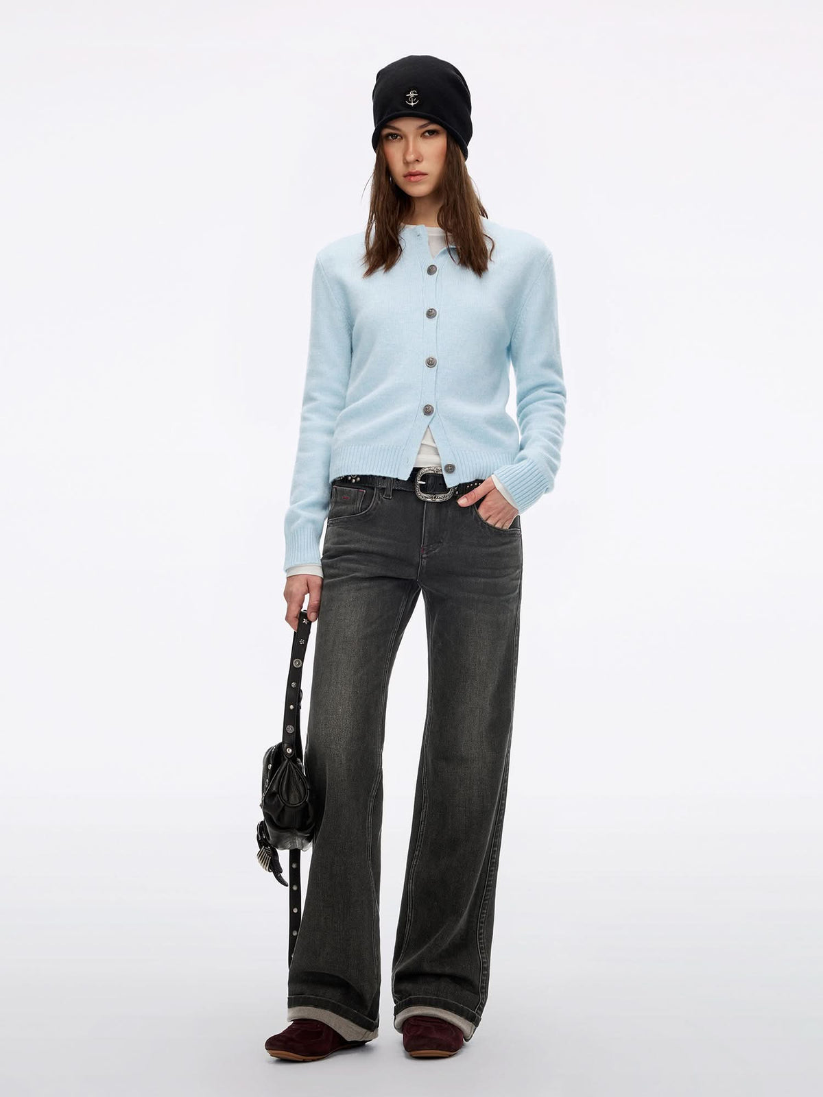 Mid Rise Flare Jeans-TOMMY