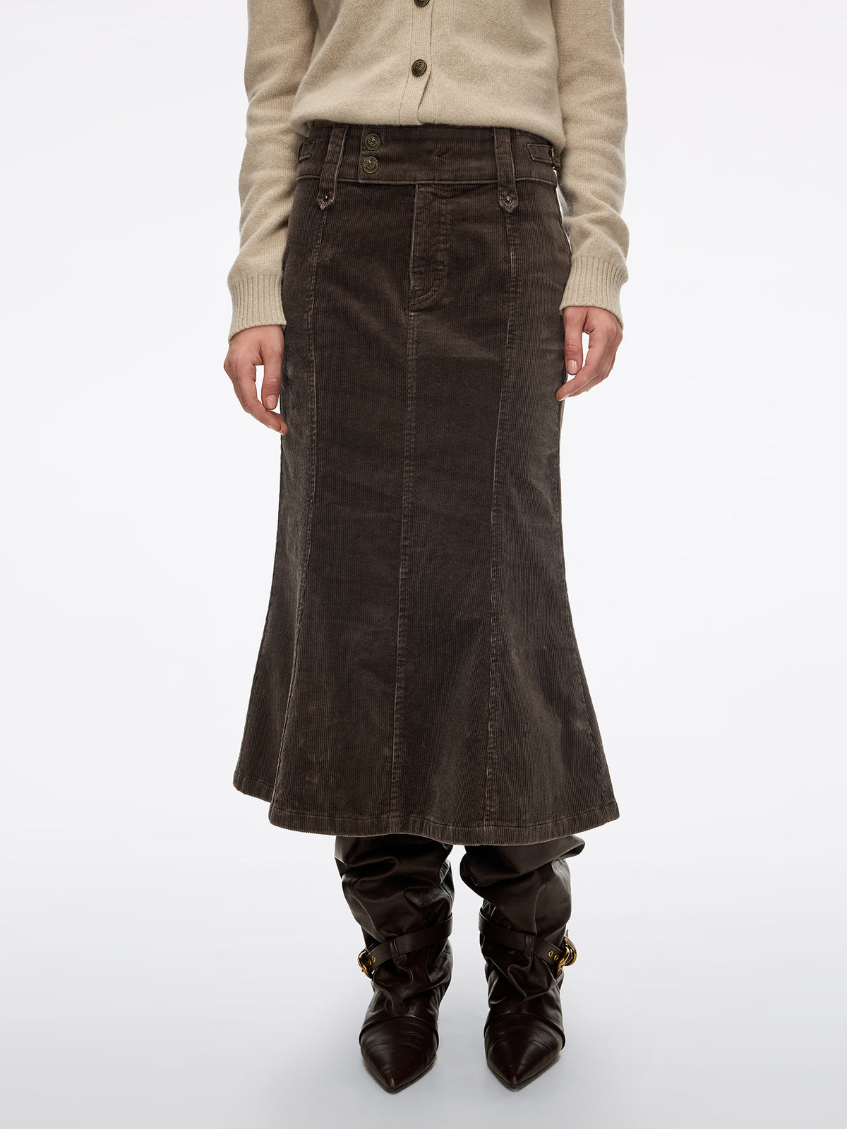 Corduroy Mermaid Skirt