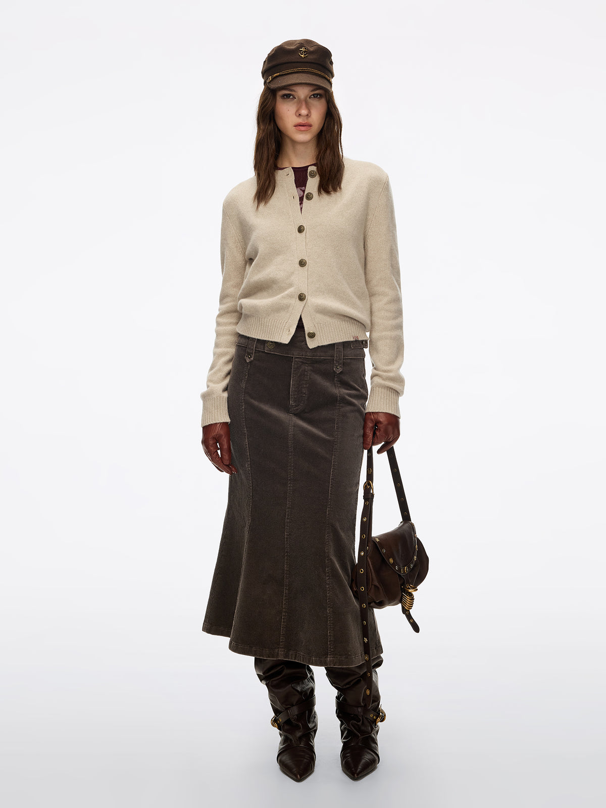 Corduroy Mermaid Skirt