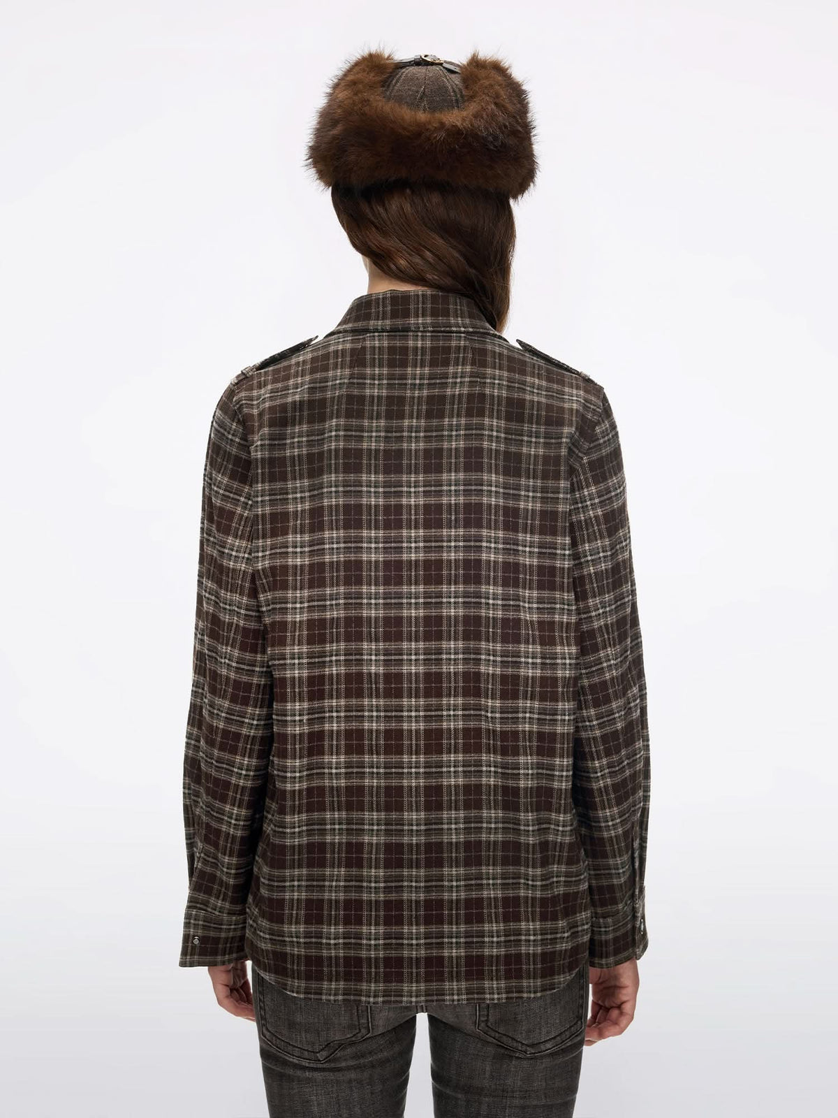 Gradient Check Shirt