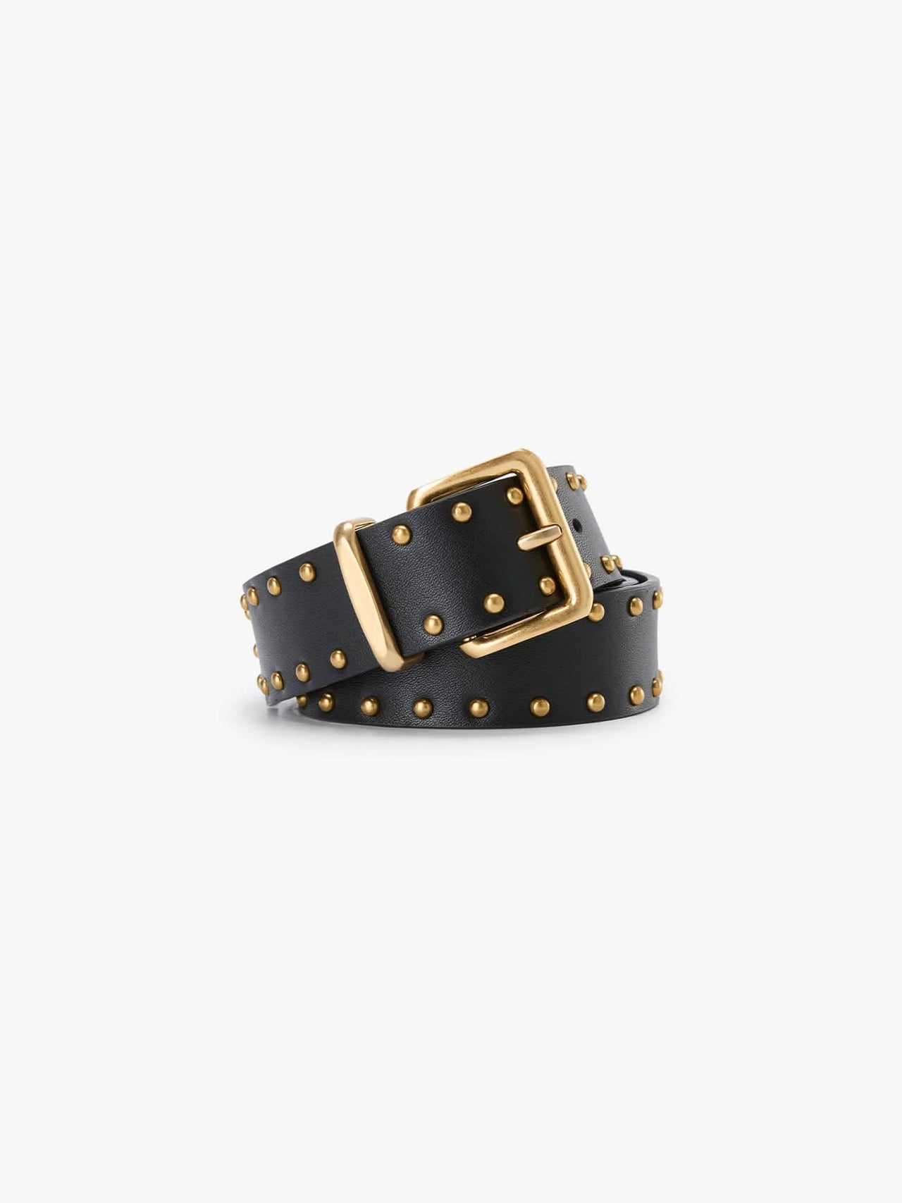 Studded Leather Belt