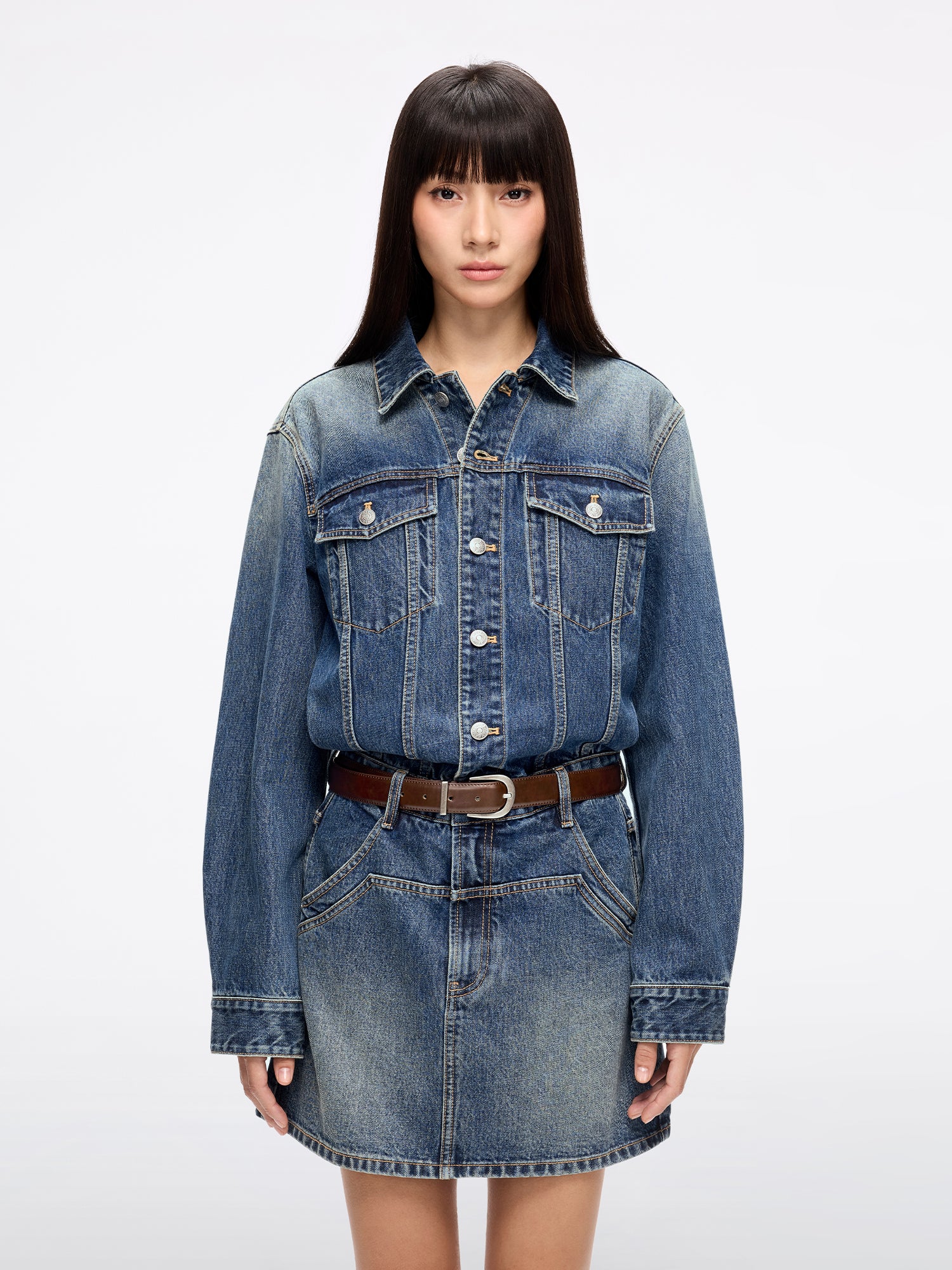Denim dress