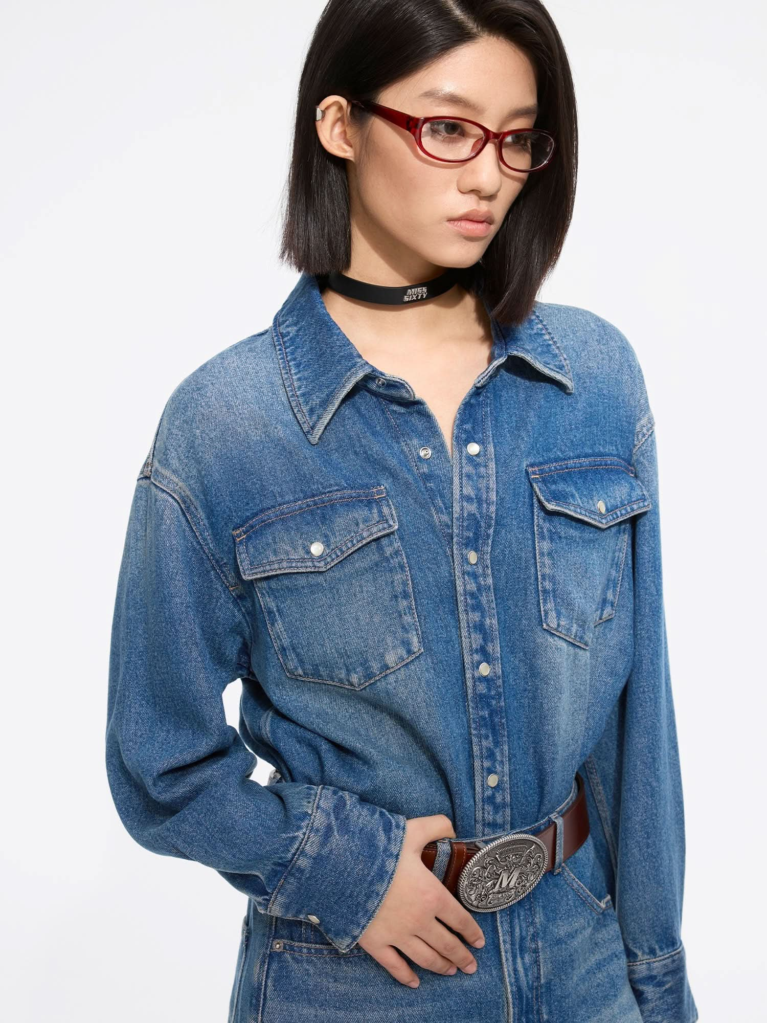 Lyocell Denim Dress