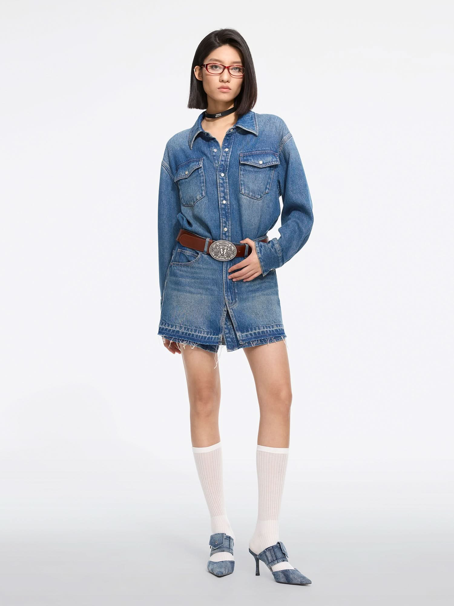 Lyocell Denim Dress