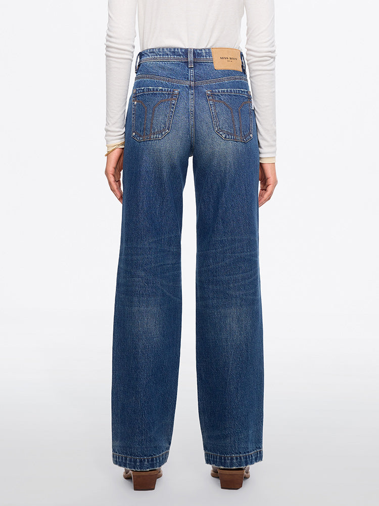 Straight-Leg Jeans