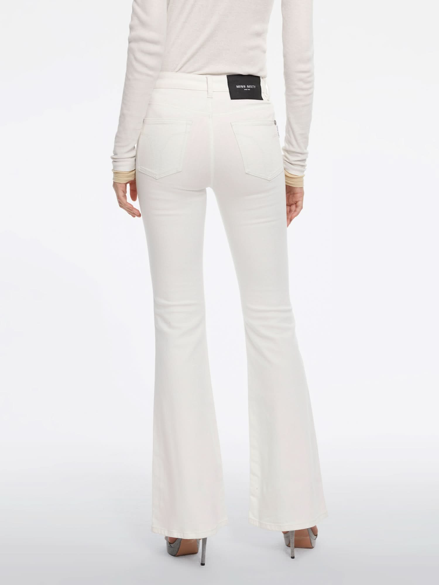 Slim-Fit Flared Jeans