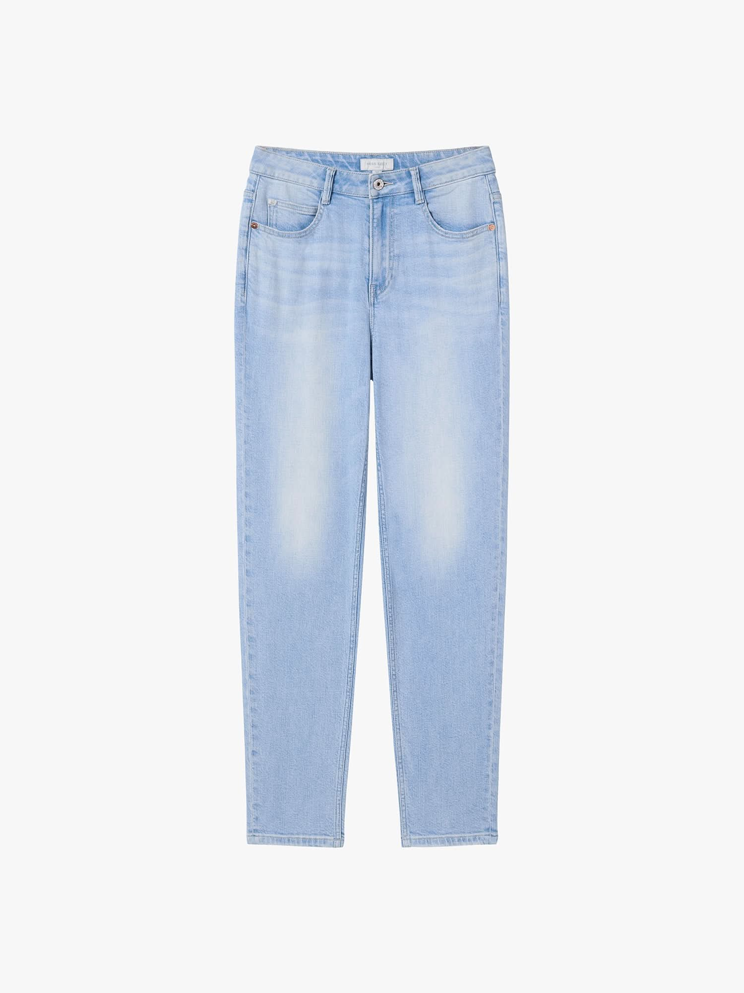 Cropped Carrot Jeans