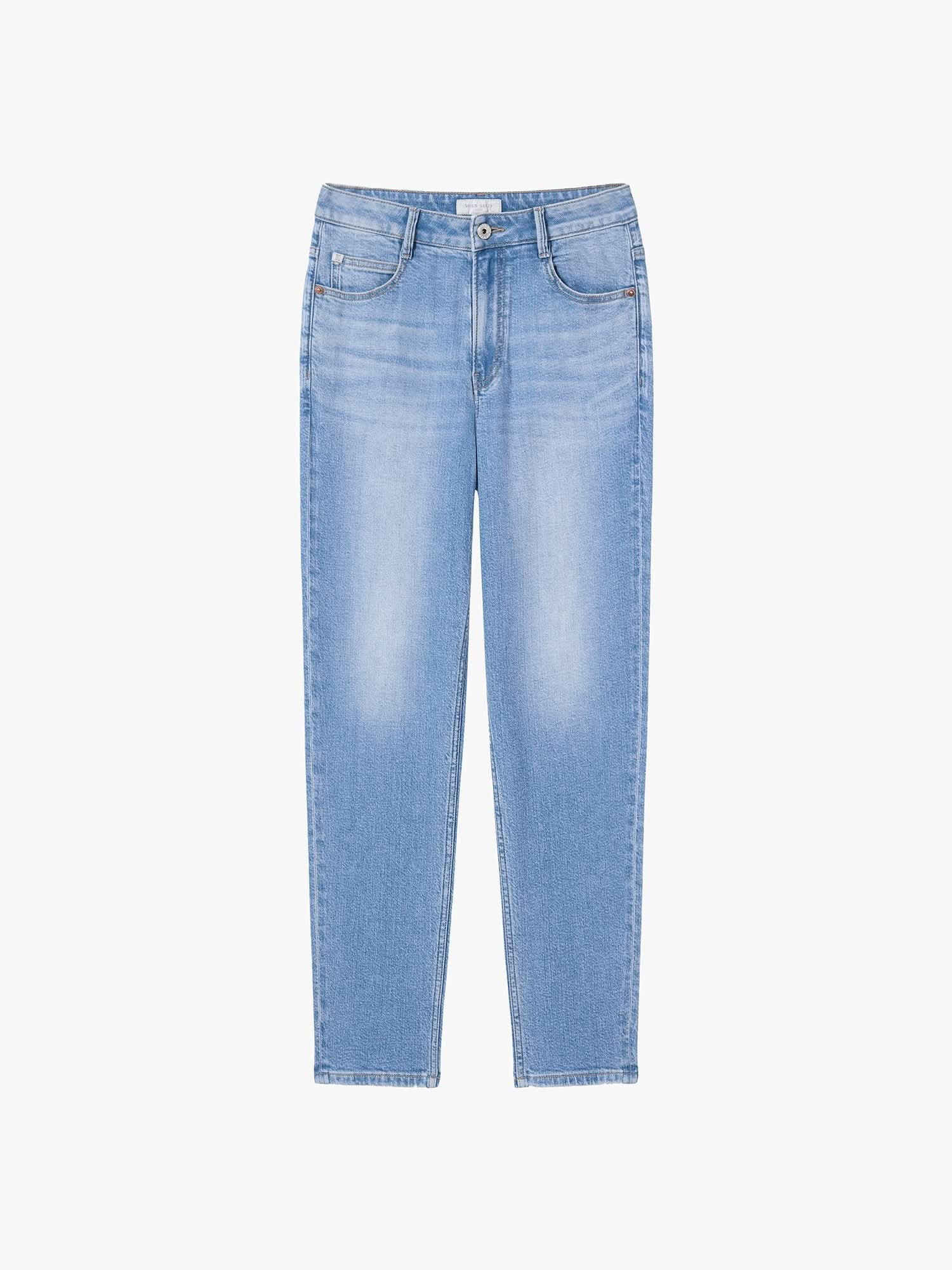 Cropped Carrot Jeans