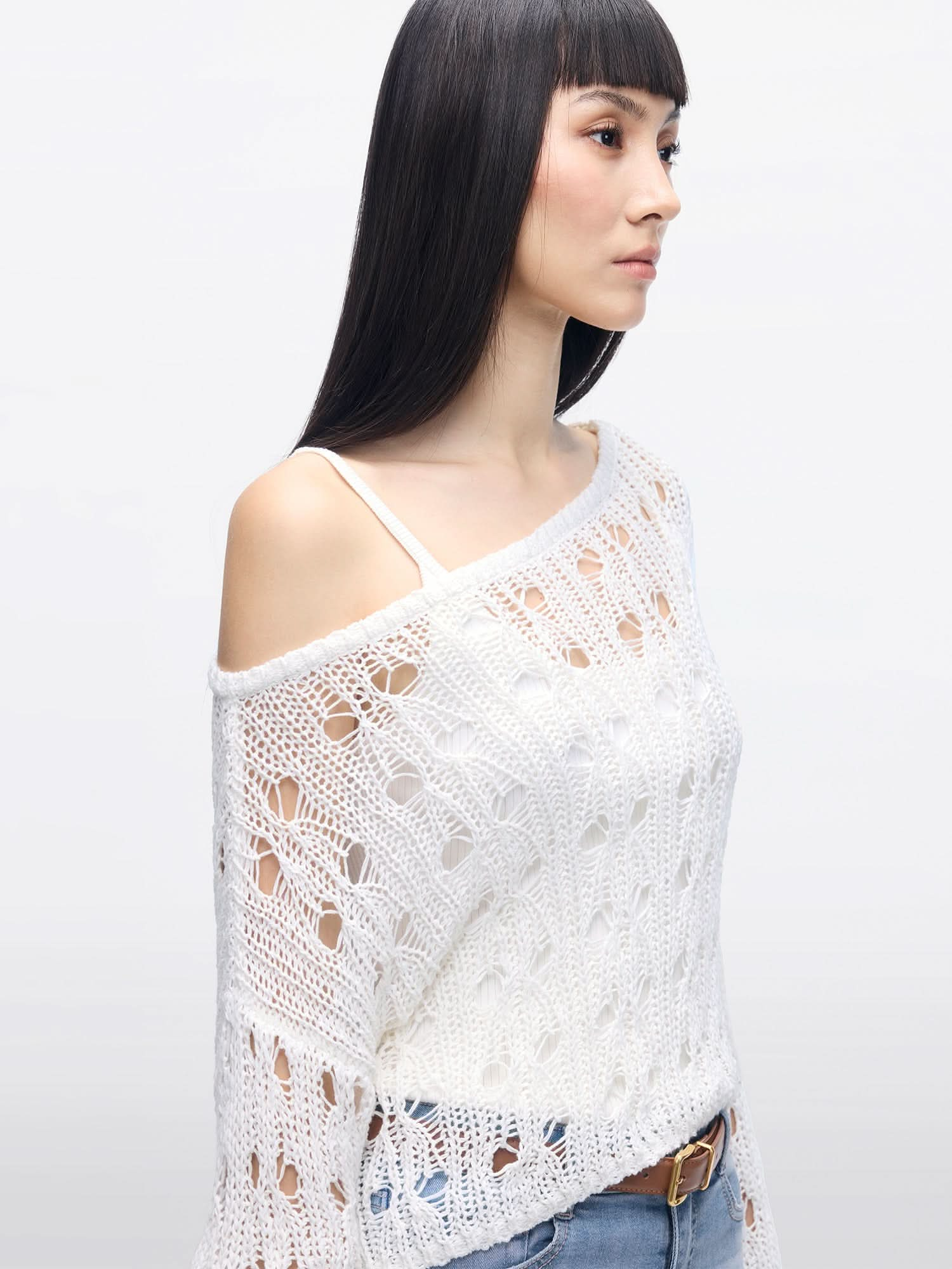 Crochet Knit Top