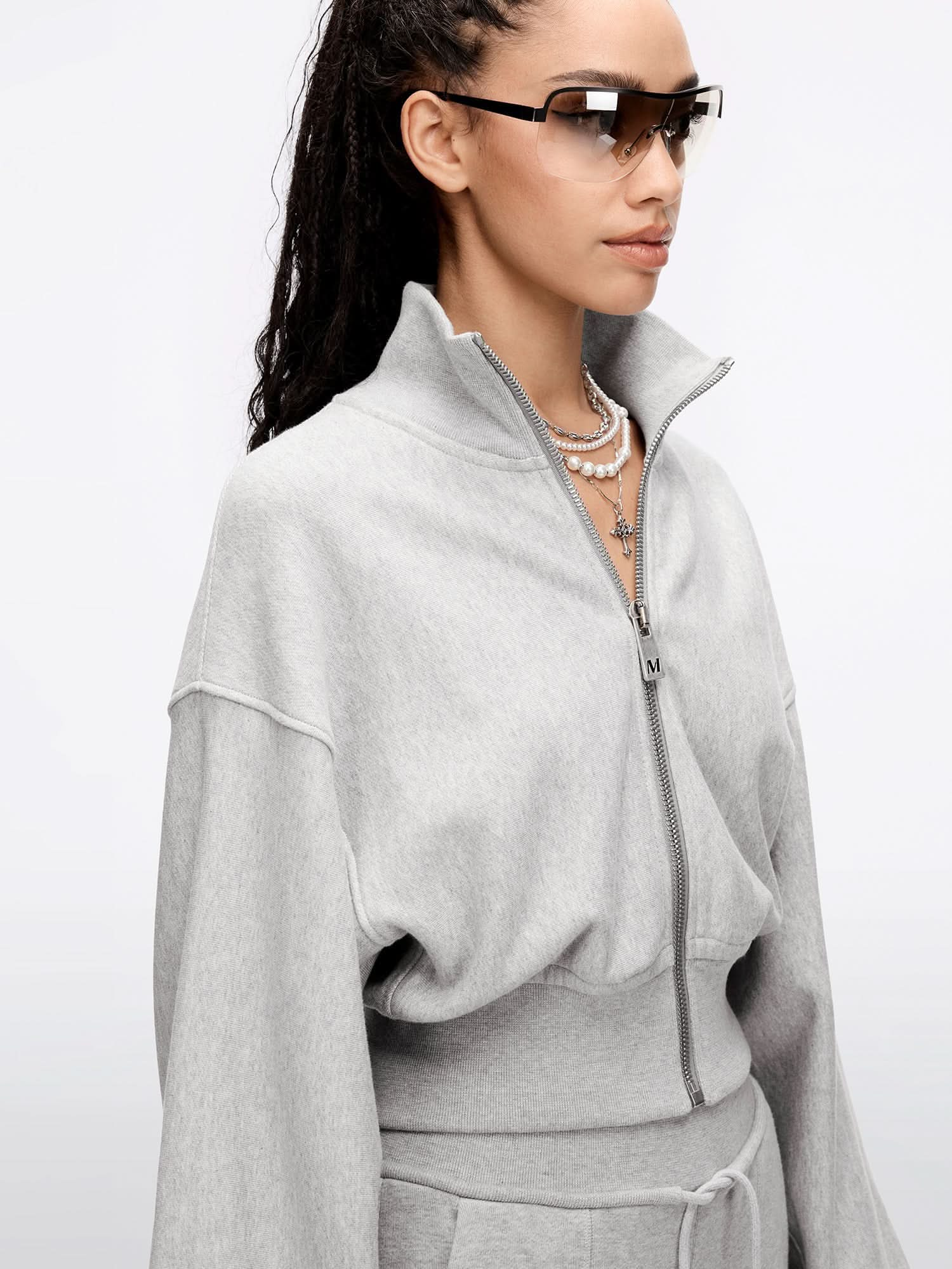 Sweatshirt-style Jacket