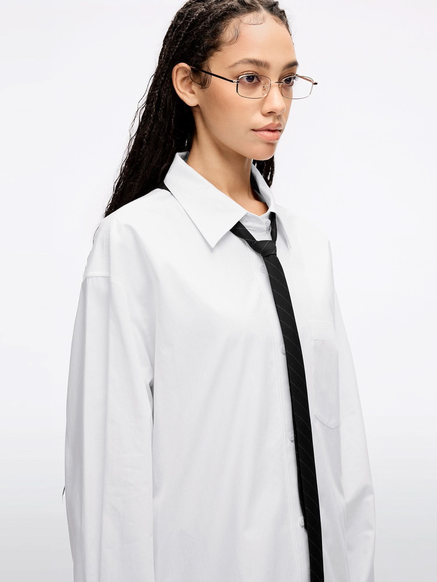 Loose Mid-Length Shirt