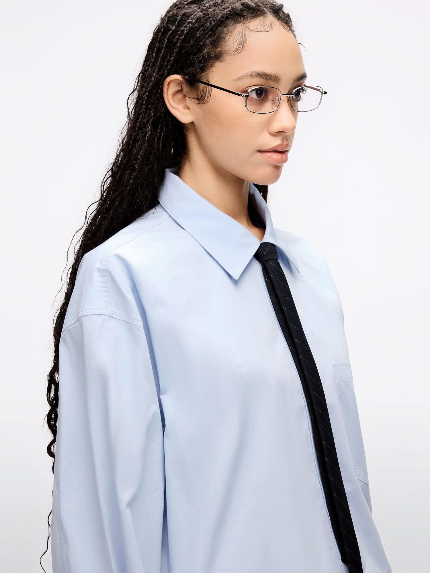 Loose Mid-Length Shirt