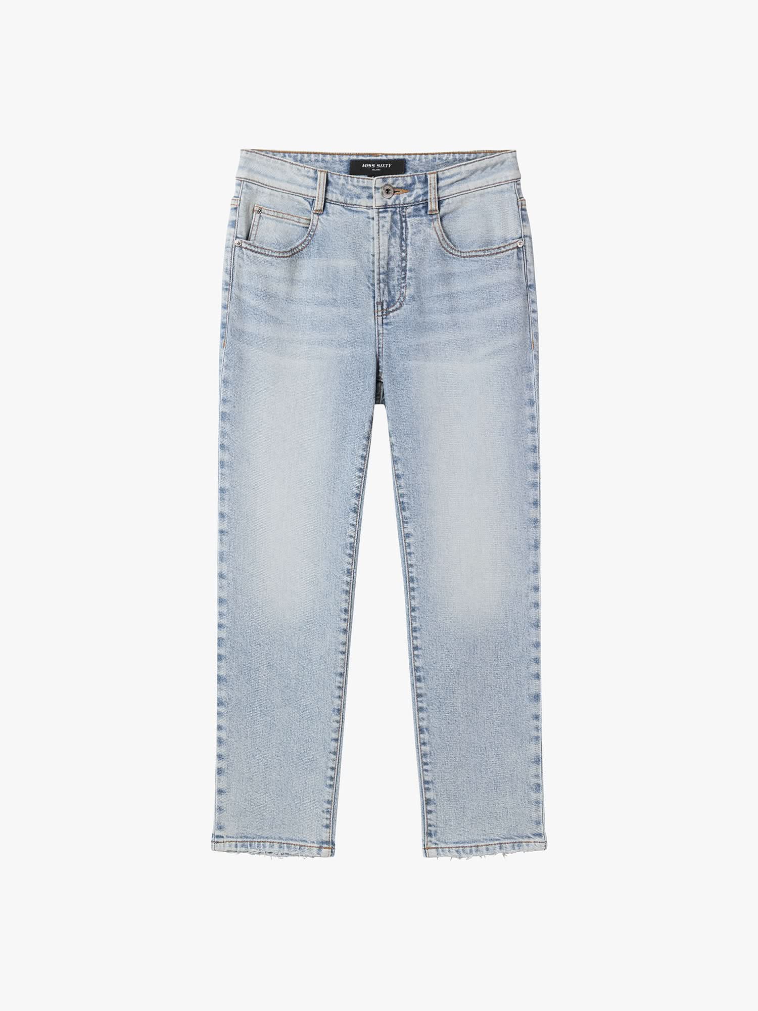 Embroidered Skinny Jeans