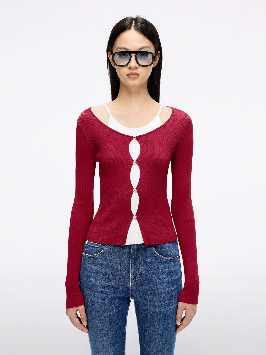 Miss Sixty Funky Cowlneck Sweater