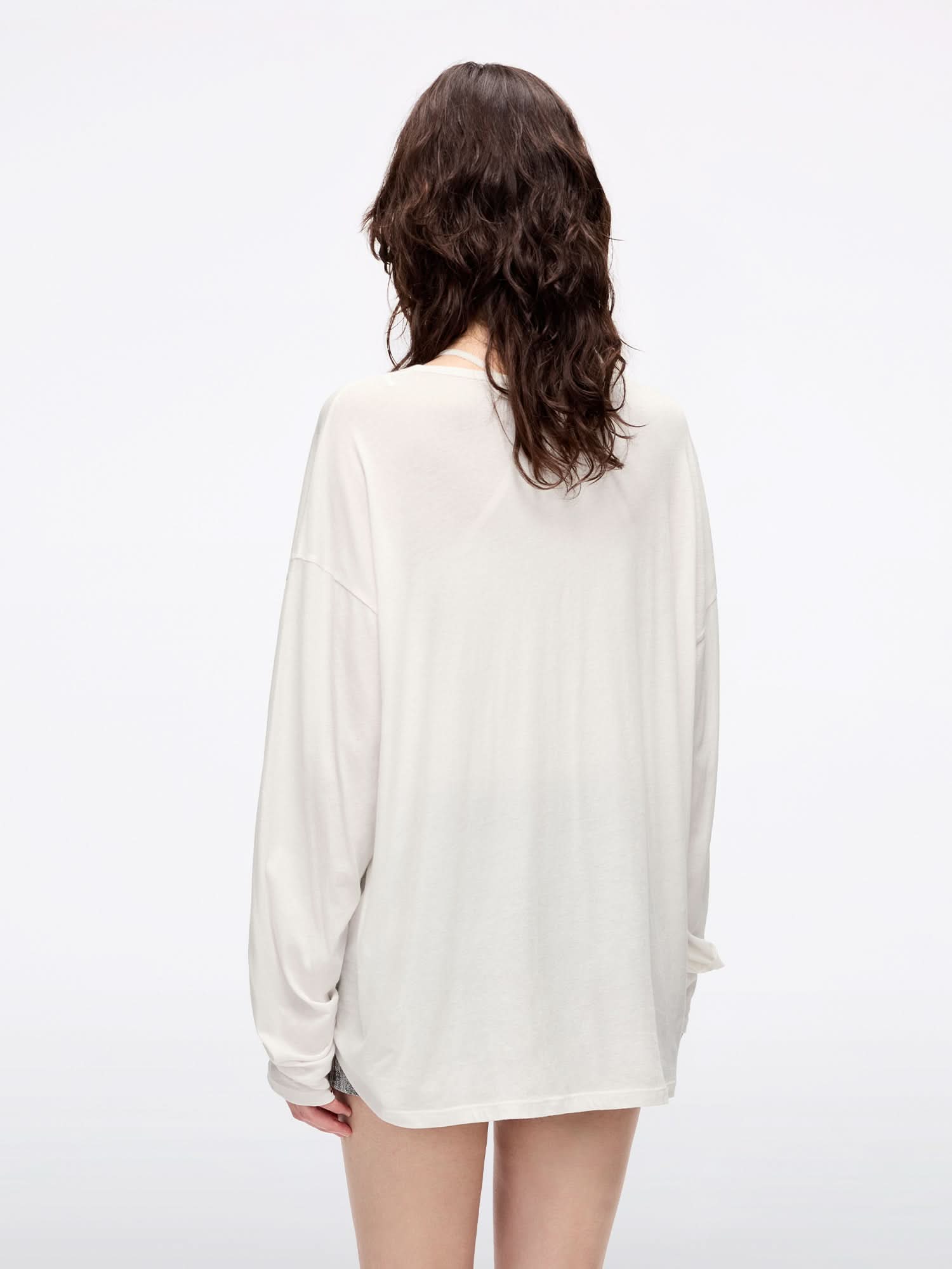 Oversized Lip Print T-Shirt