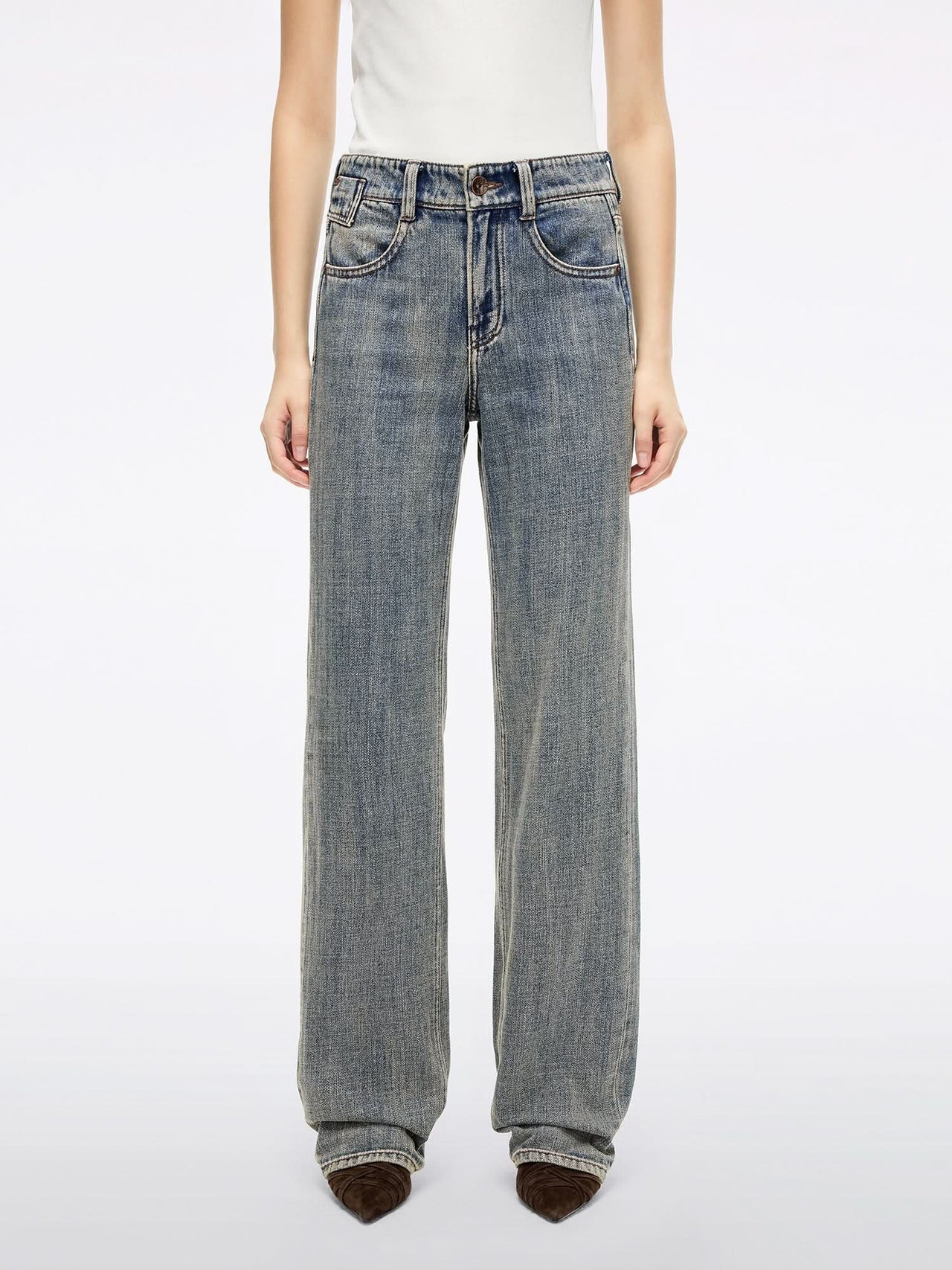 Straight-Leg Jeans