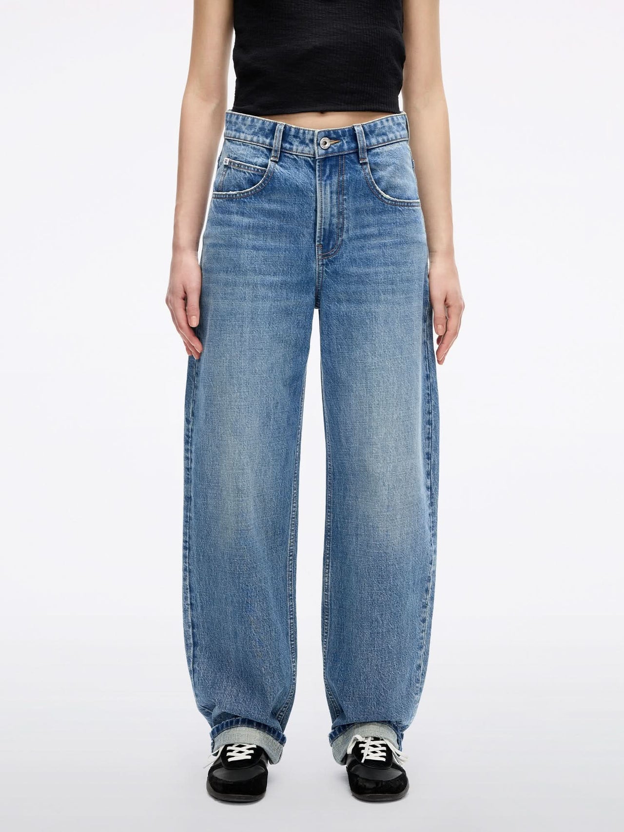 Distressed Jeans-BLUE ATTACK