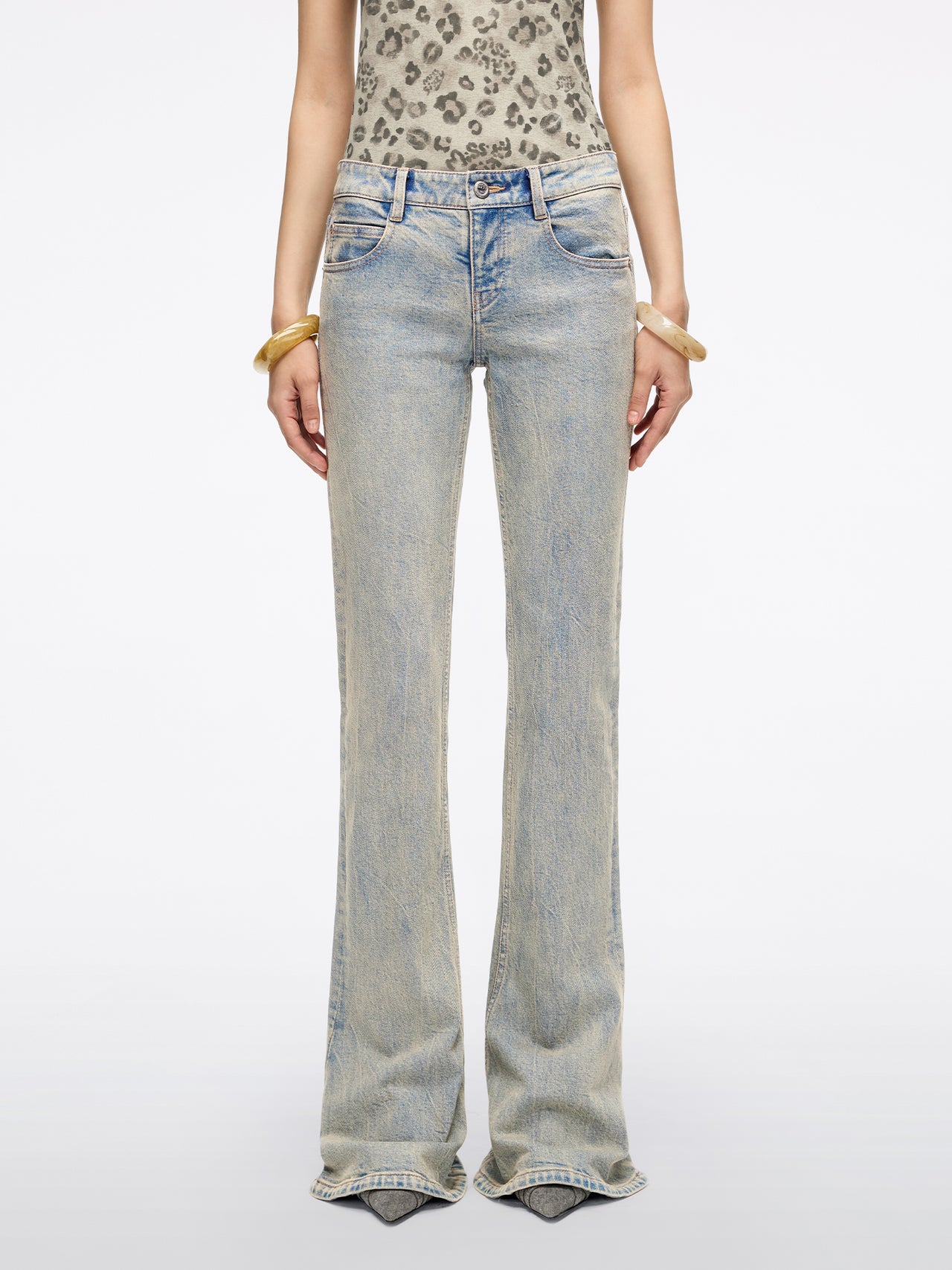 Flared Jeans