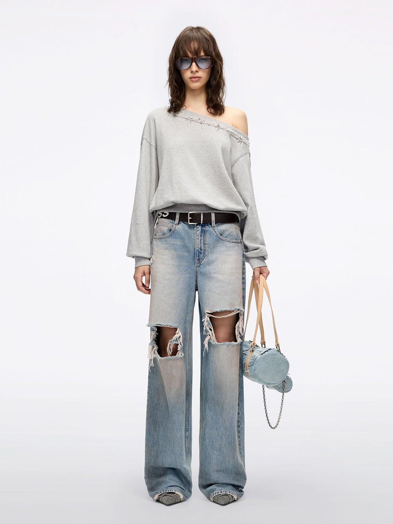 Ripped Denim Jeans