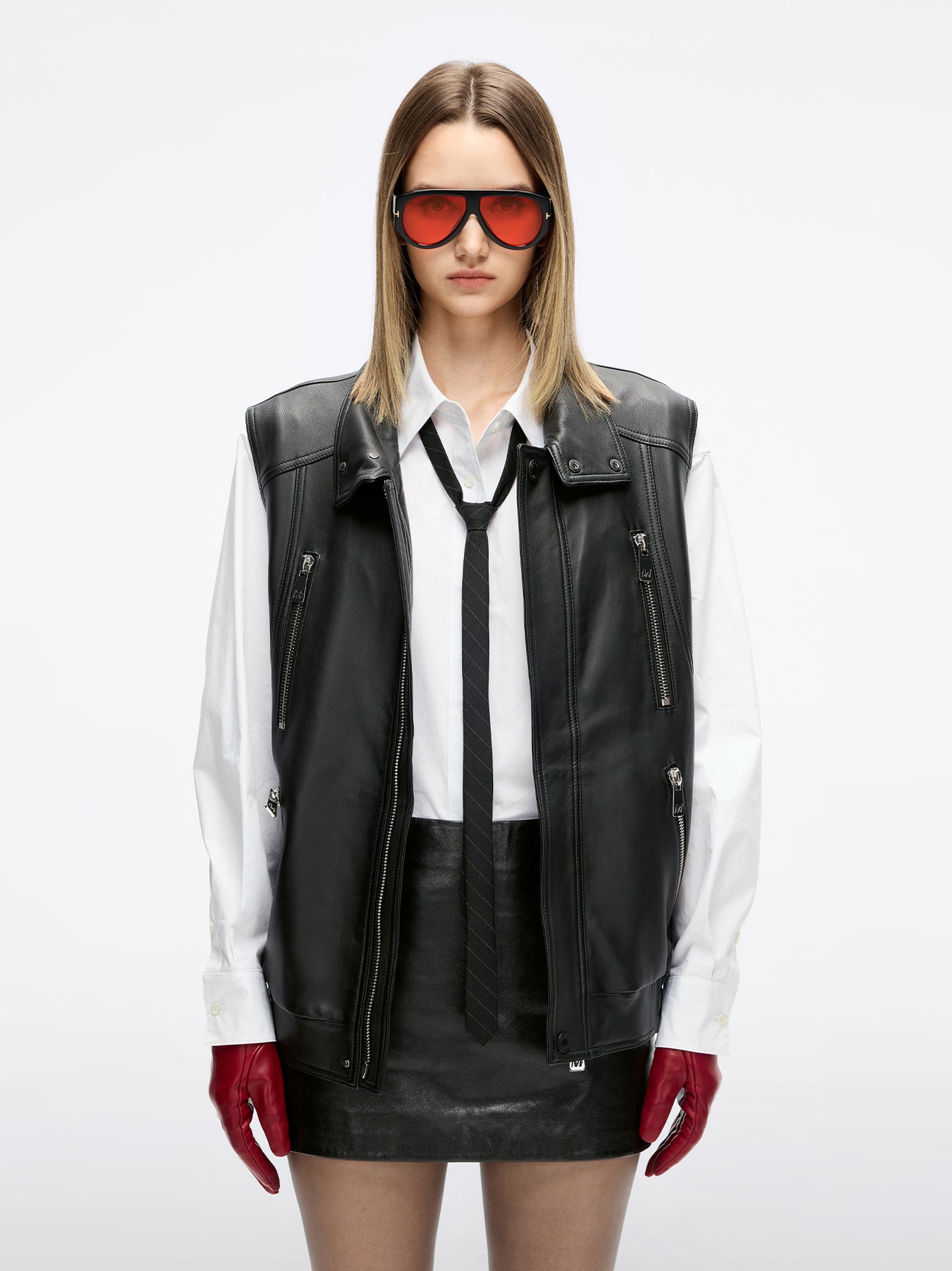 Sheepskin Leather Vest