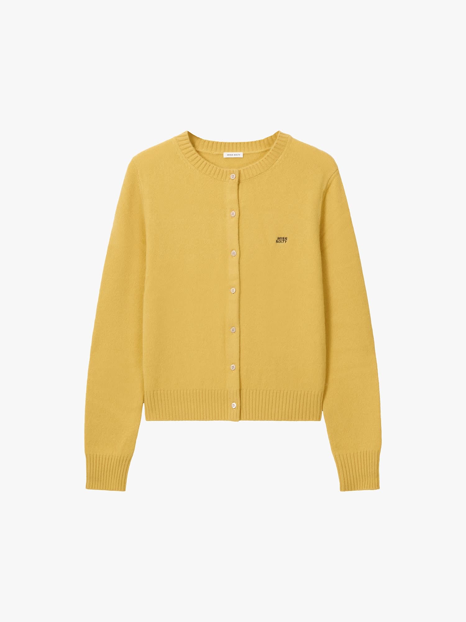 Logo Wool Cardigan