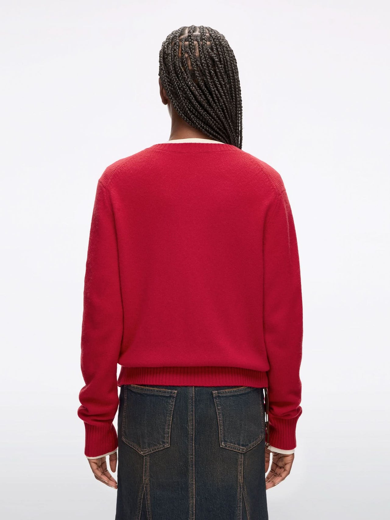 Logo Wool Cardigan