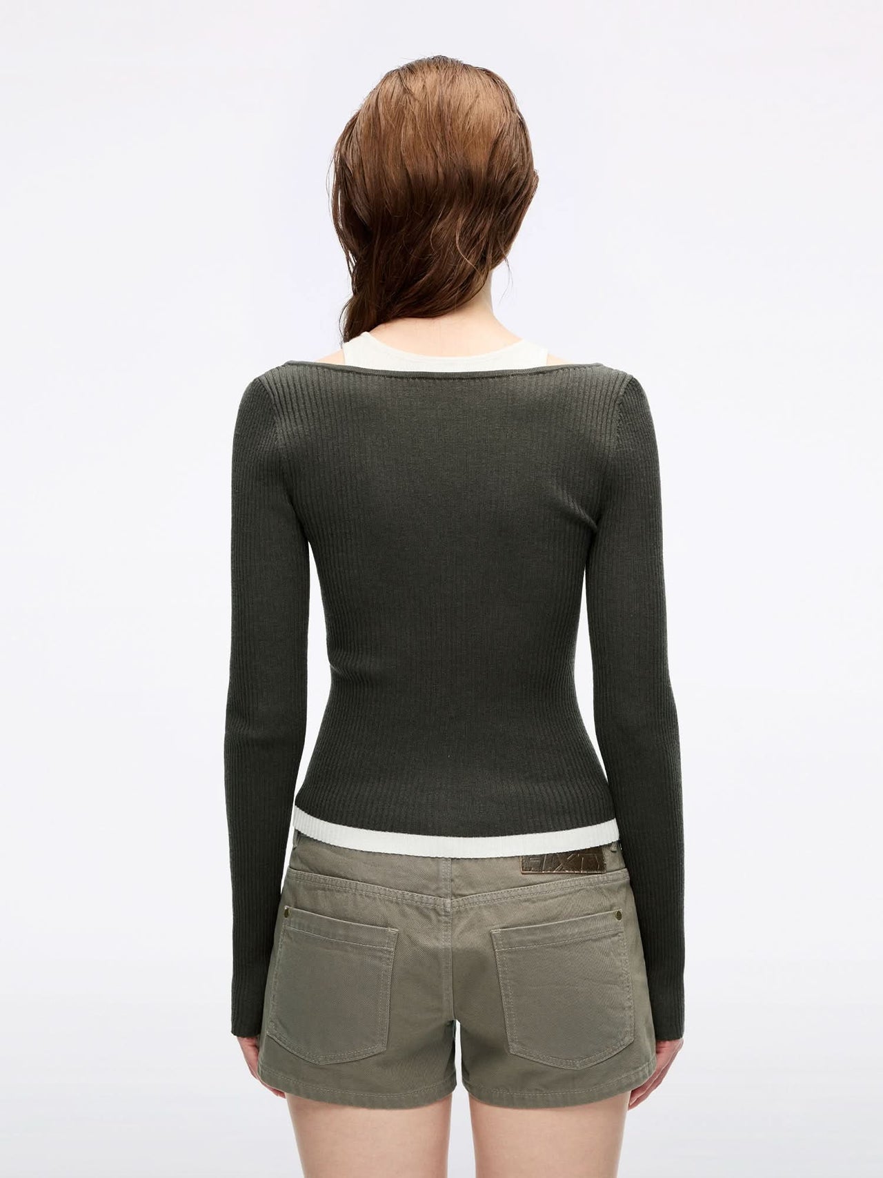 Layered Knit Top