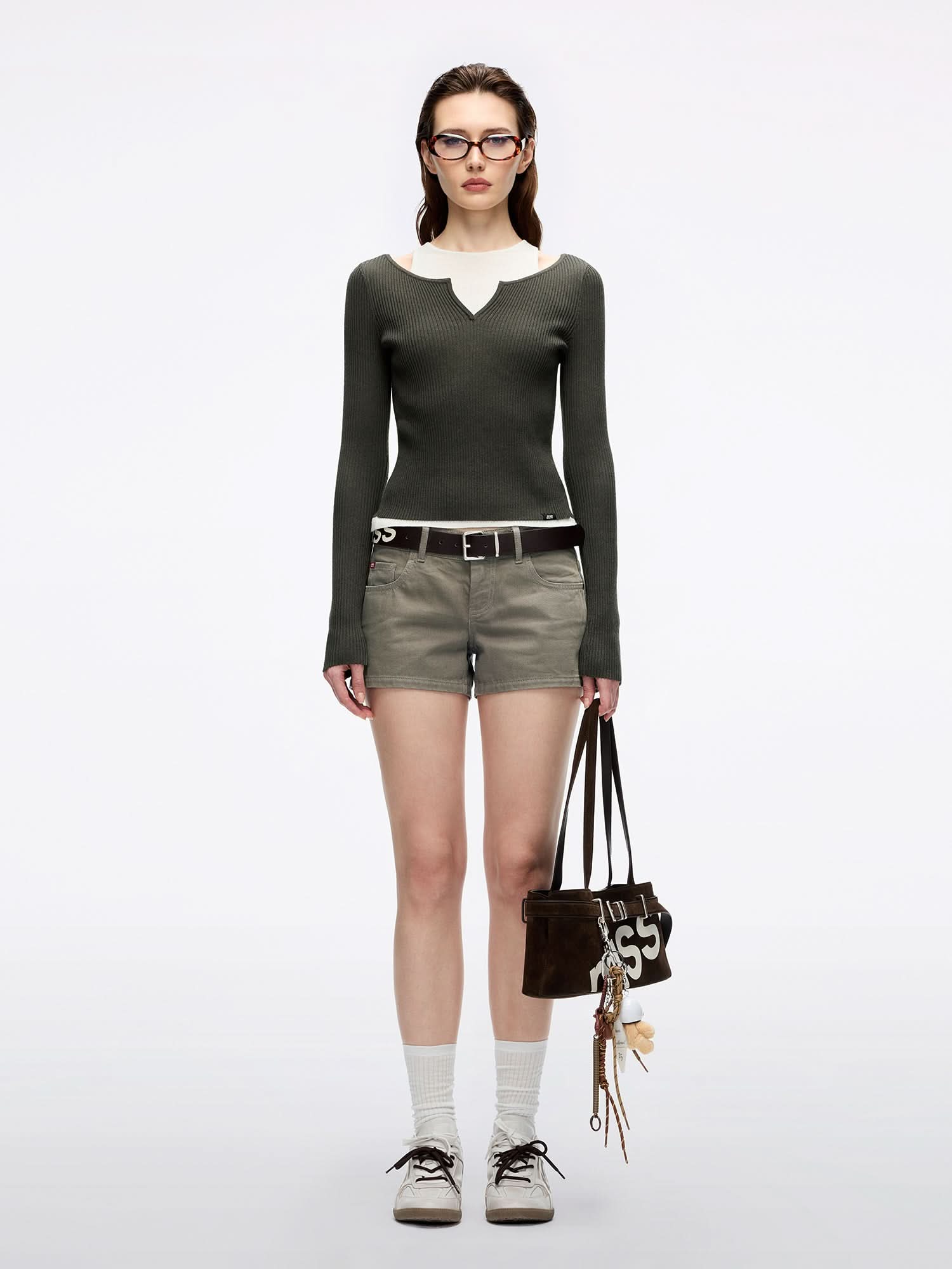 Layered Knit Top - MISS SIXTY