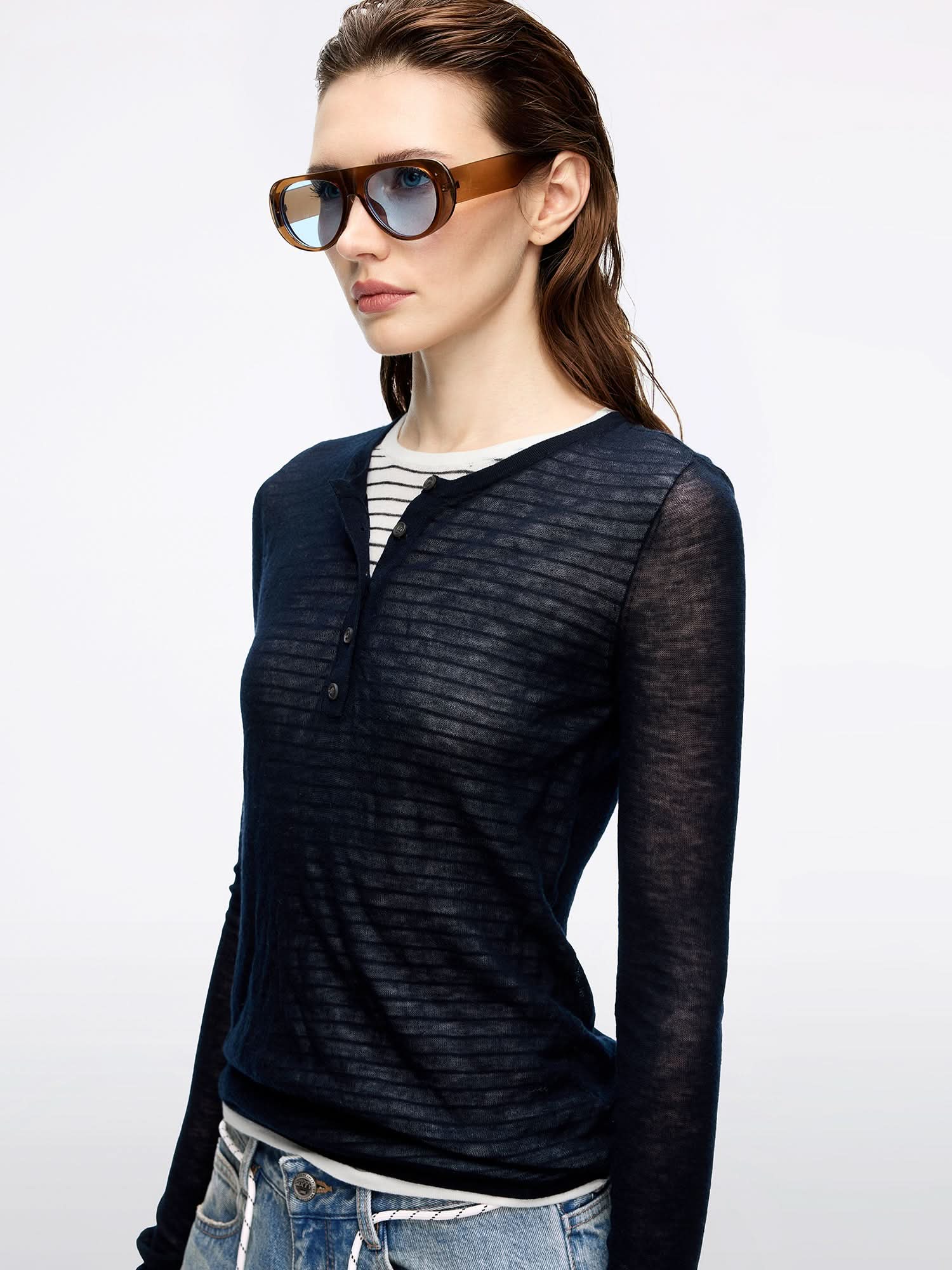 Wool Knit Top